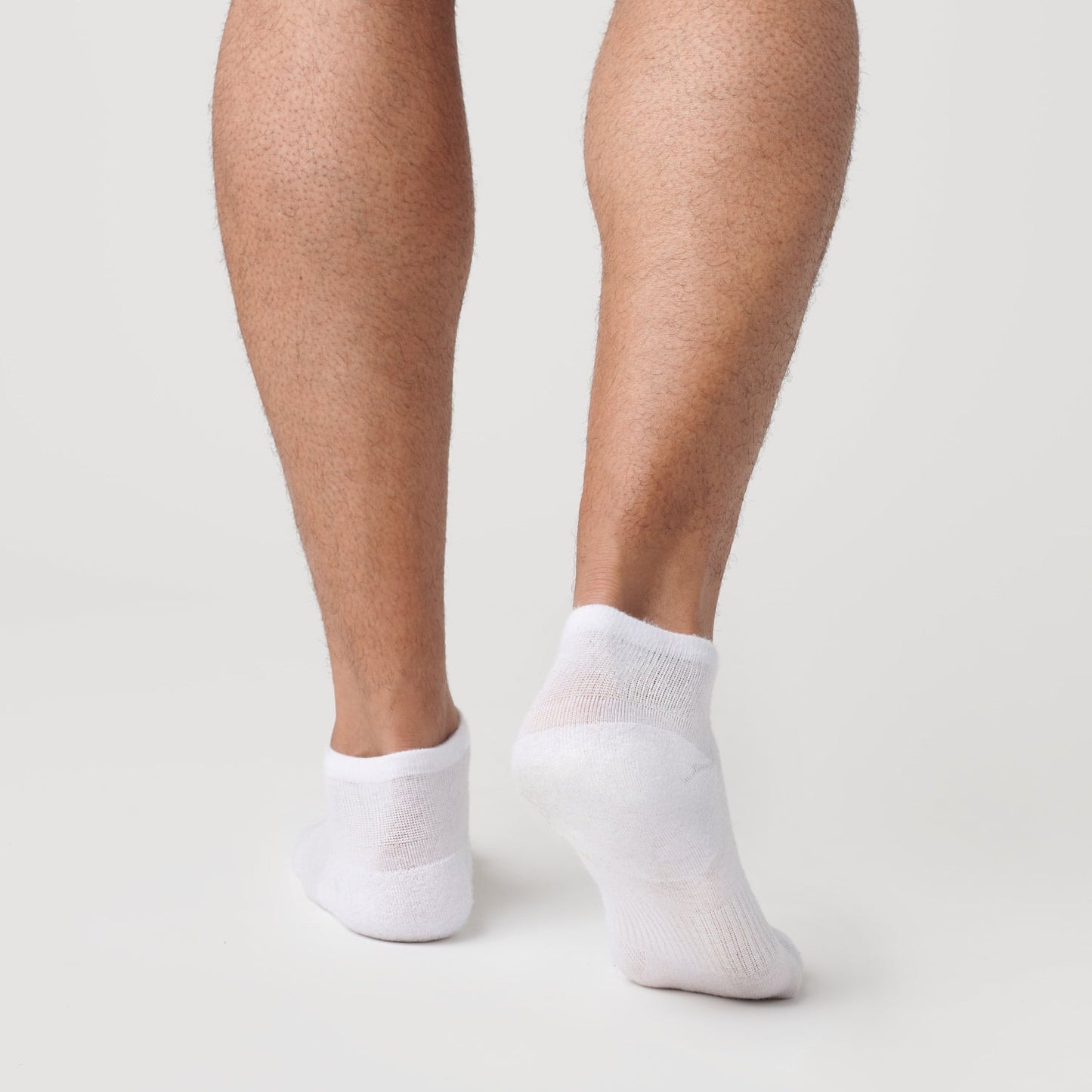 White Ankle Sock Single