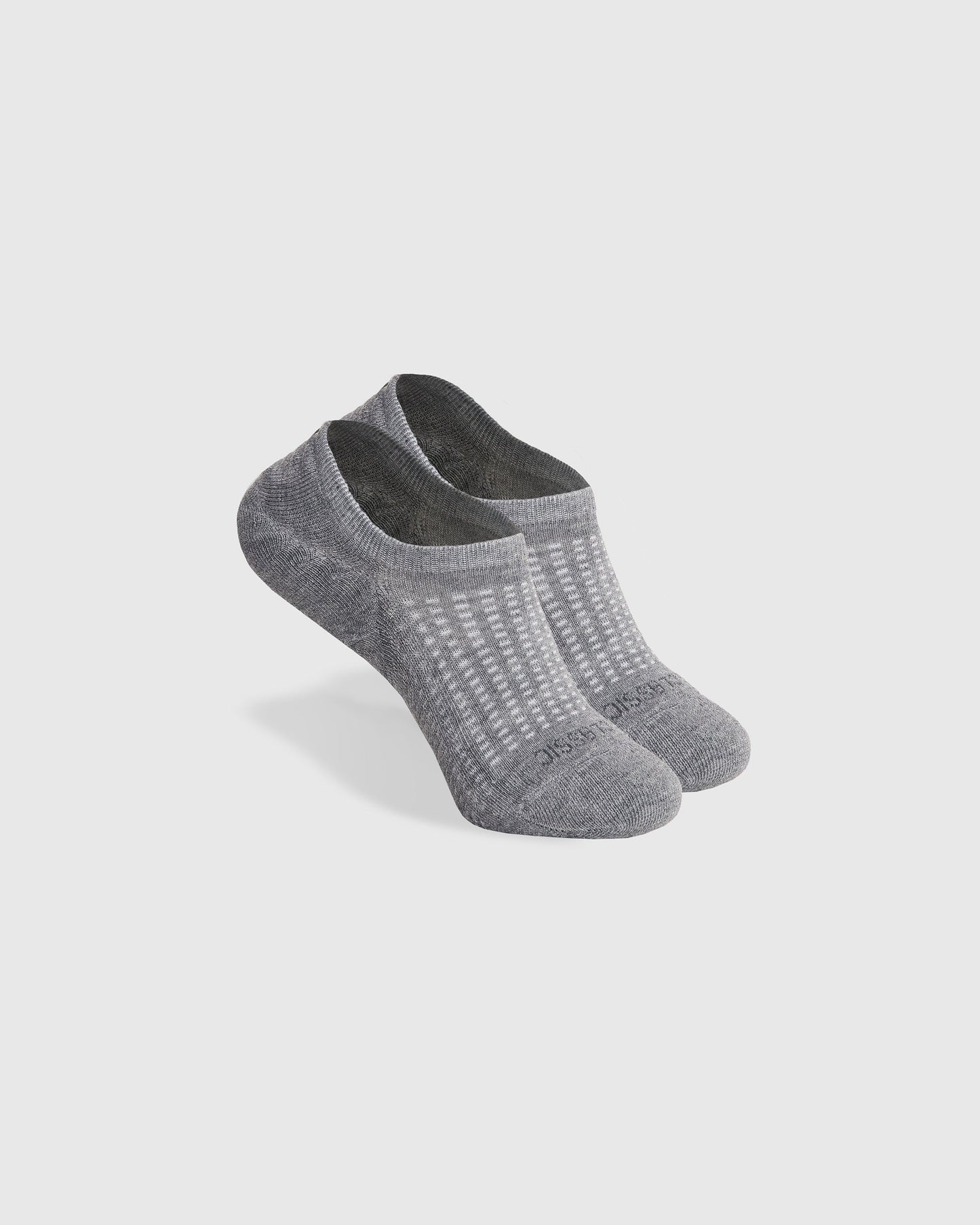 Heather Gray Active No Show Socks 6-Pack