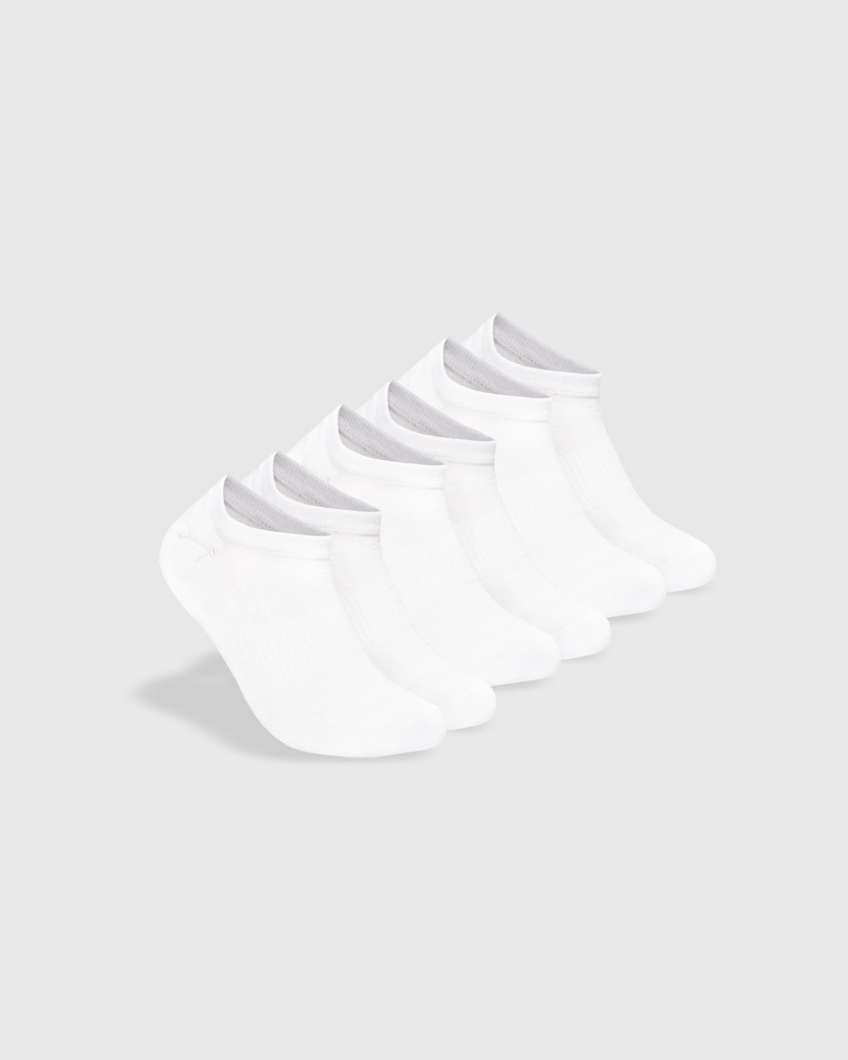 White No Show Socks 3-Pack 2.0