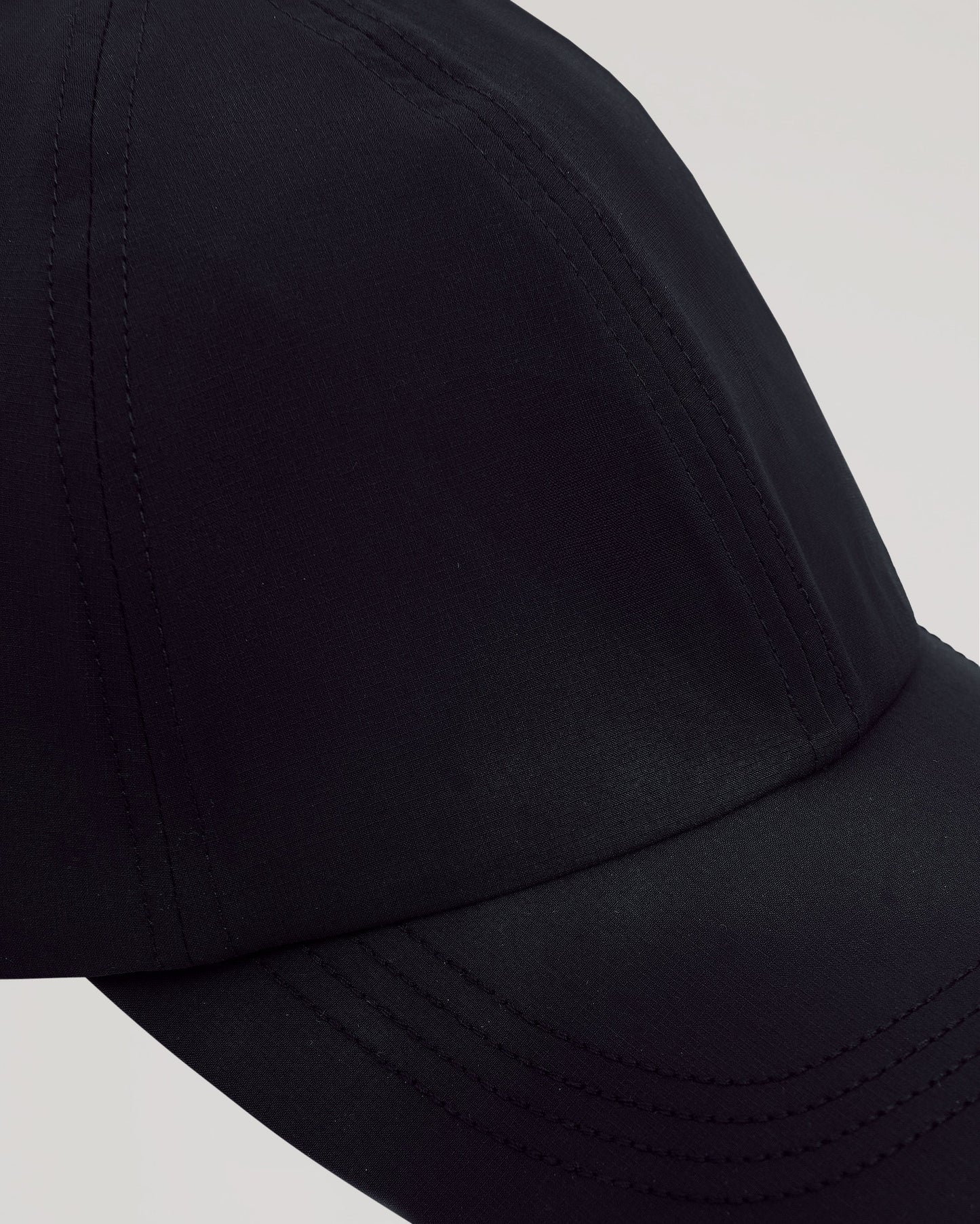 Black Active Running Cap