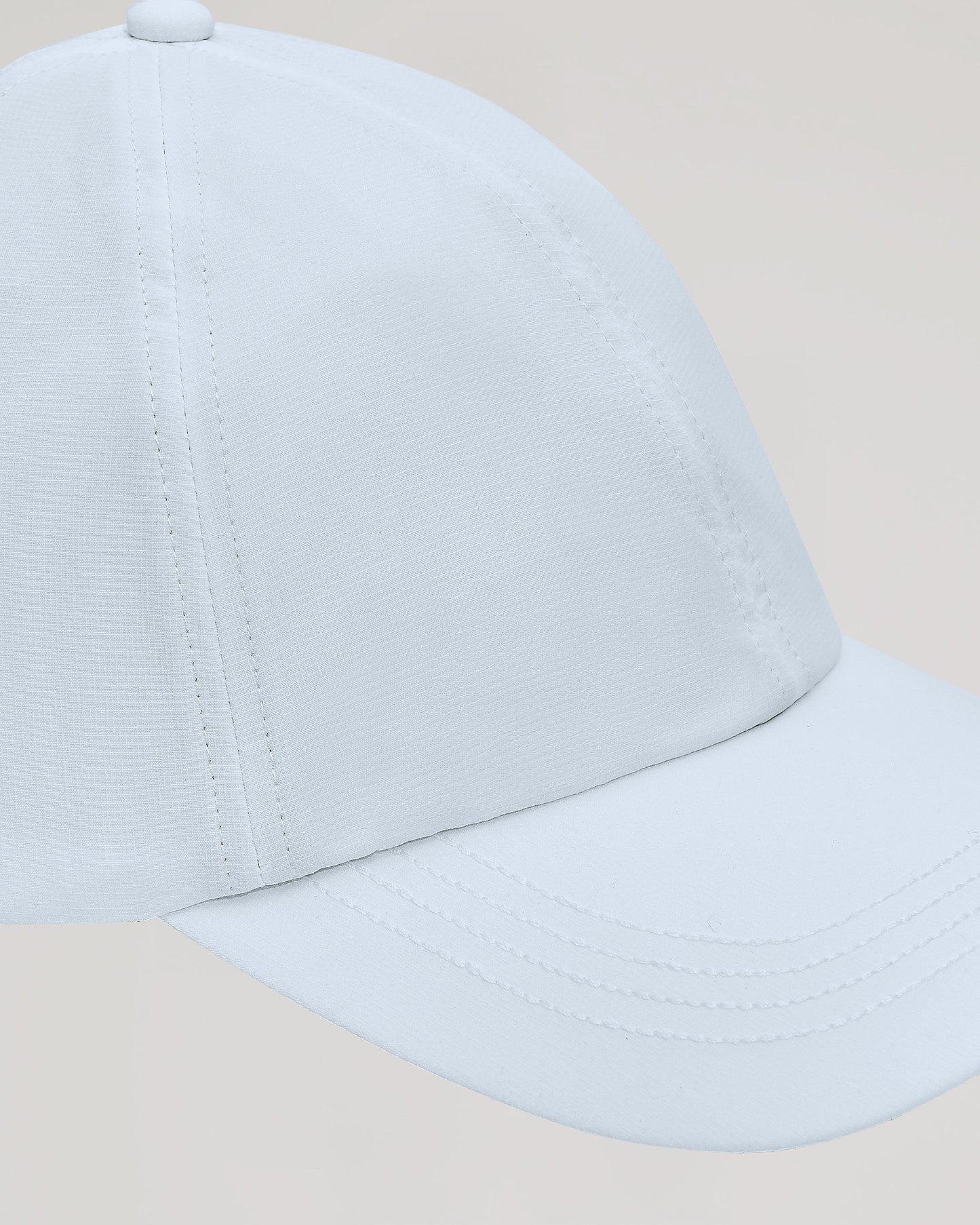 White Active Running Cap