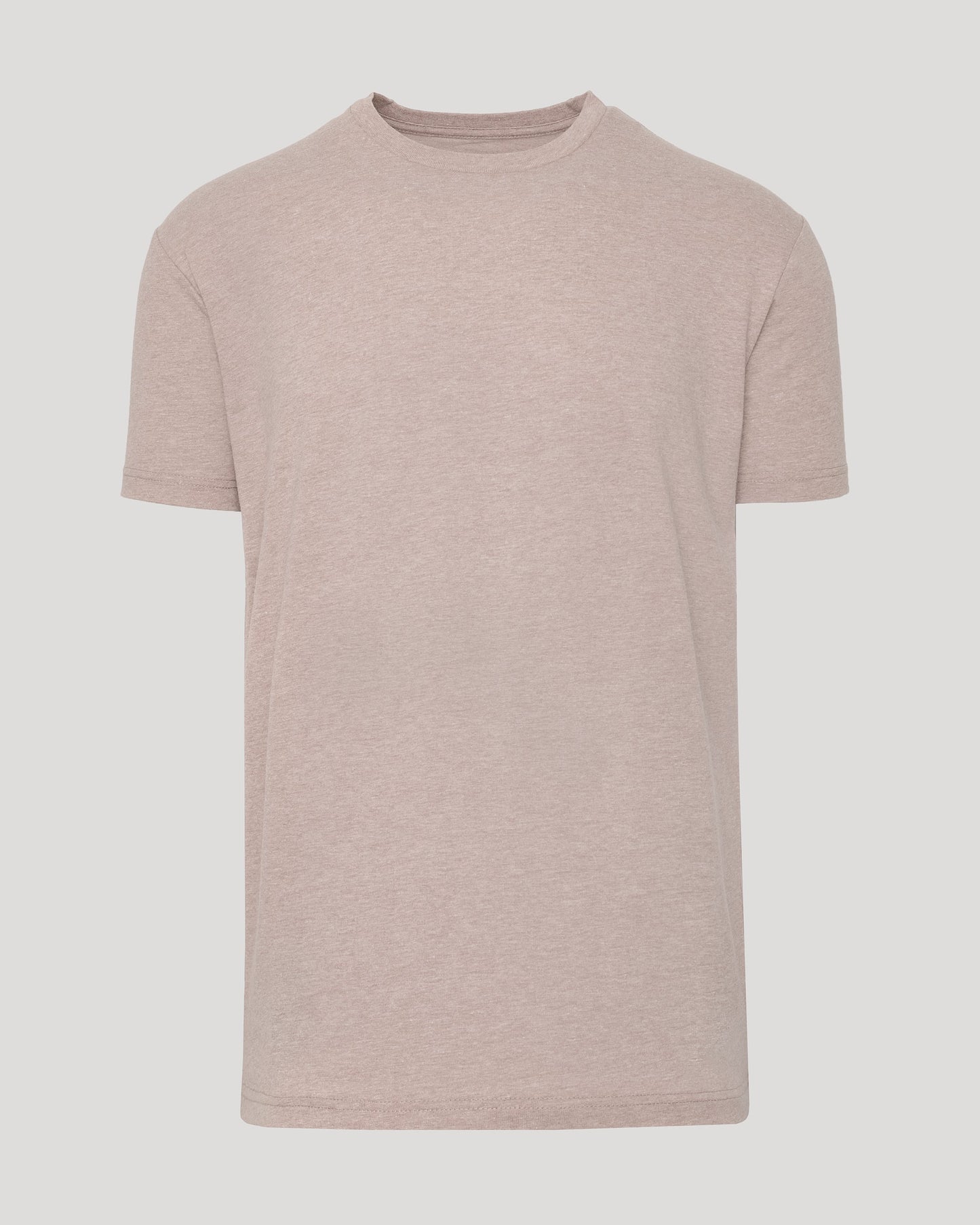 Light Heather Slate Mauve Classic Crew Neck