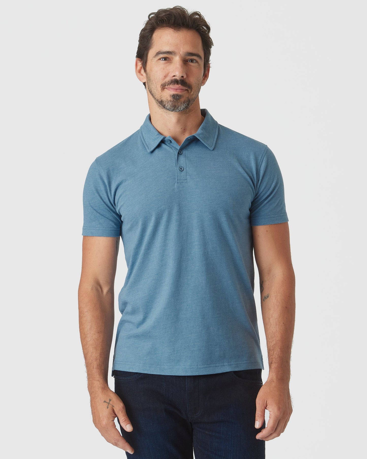 Blue Lake Heather Classic Polo