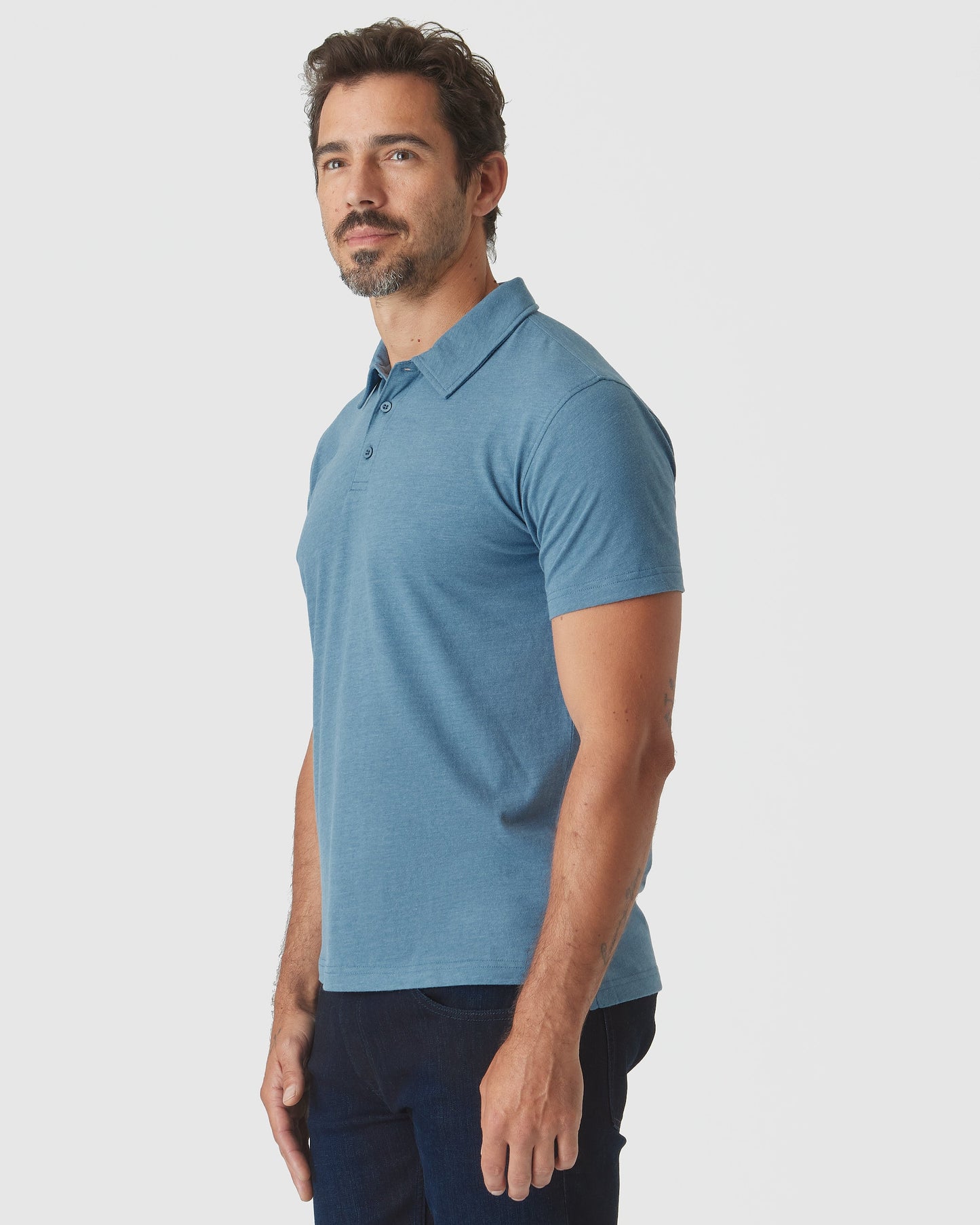 Blue Lake Heather Classic Polo