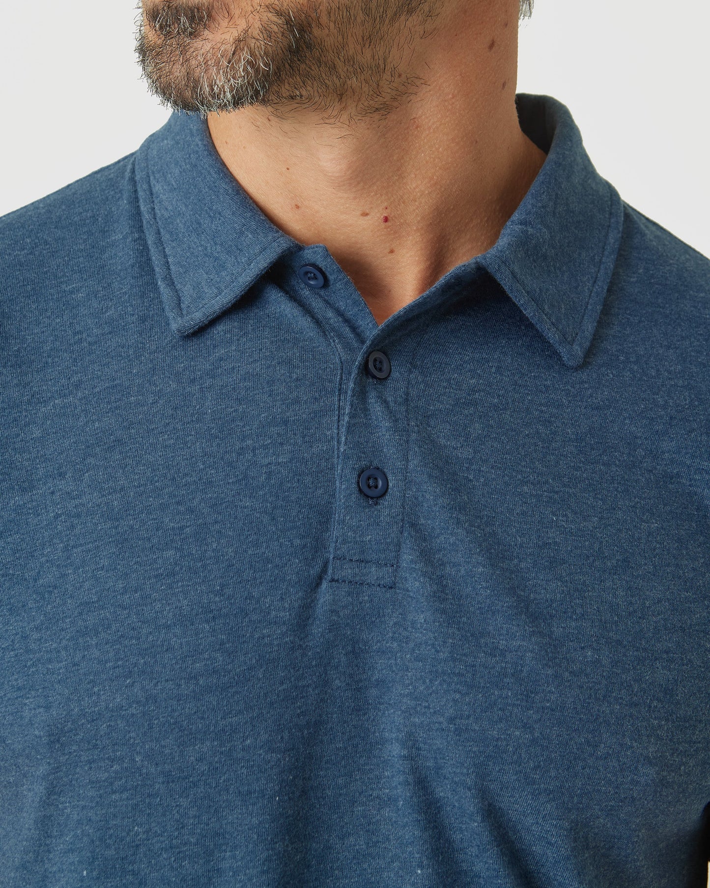 Deep Sea Blue Heather Classic Polo