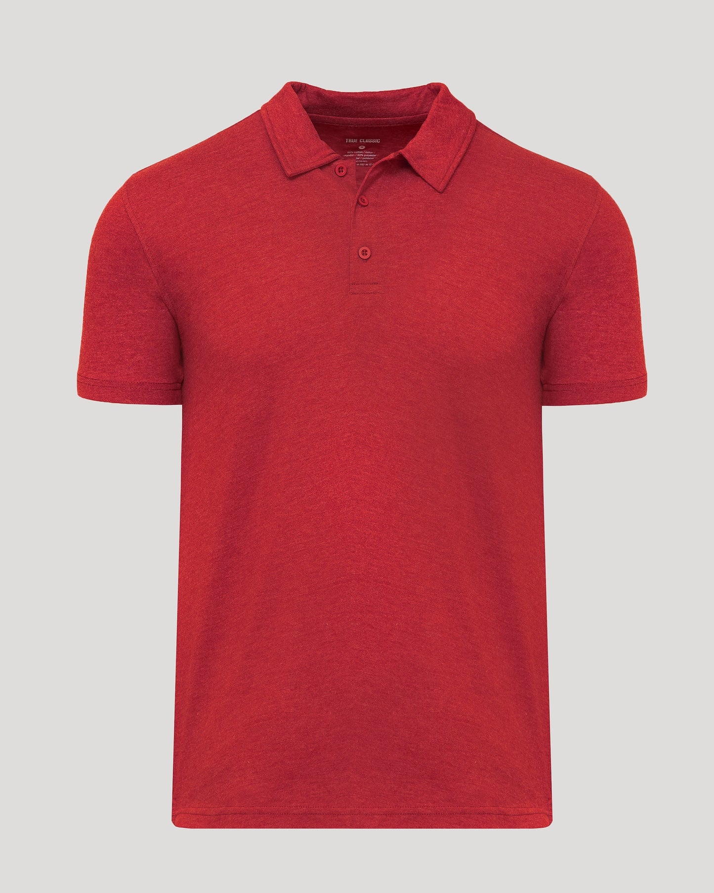 Dark Heather Lava Classic Polo