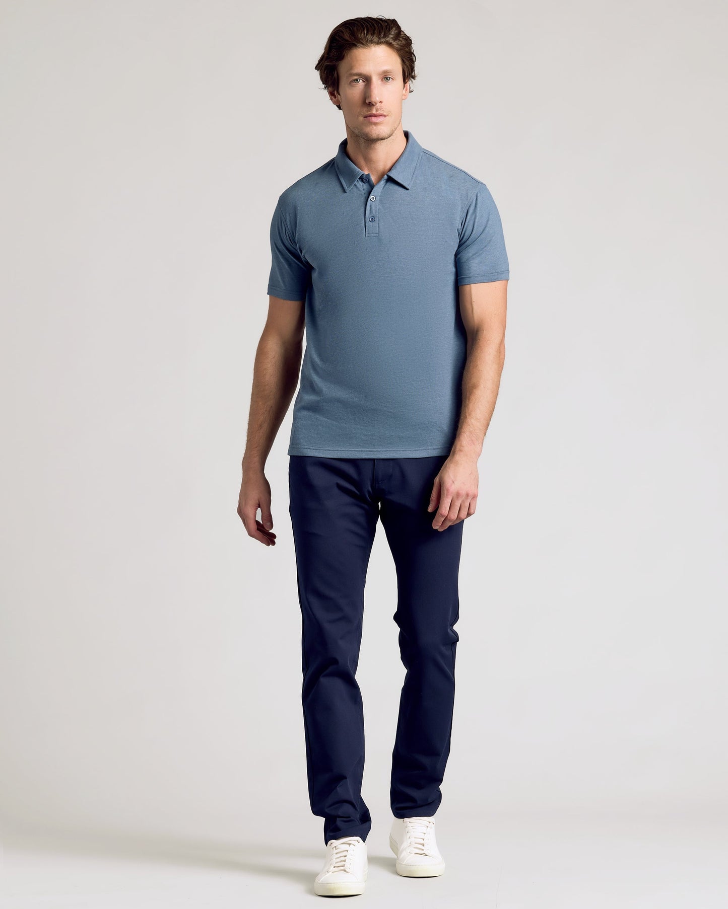 Dark Heather Tempest Classic Polo
