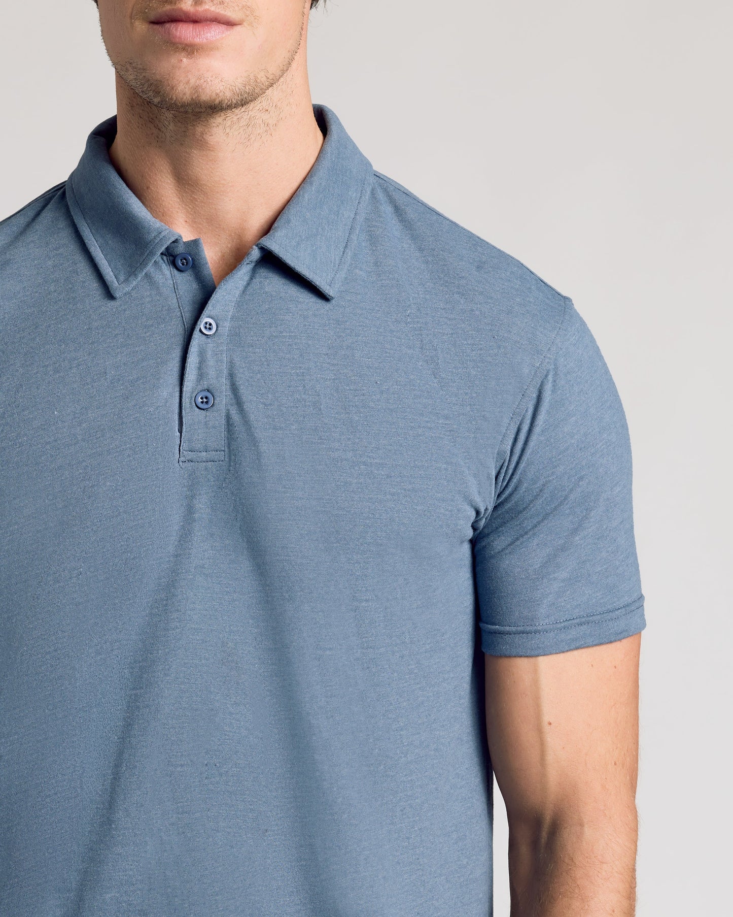Dark Heather Tempest Classic Polo