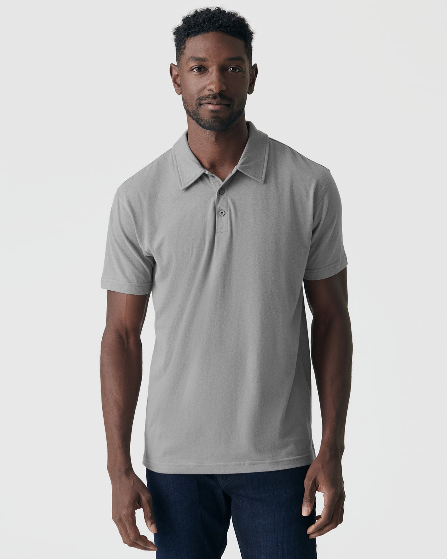 Glacier Gray Classic Polo