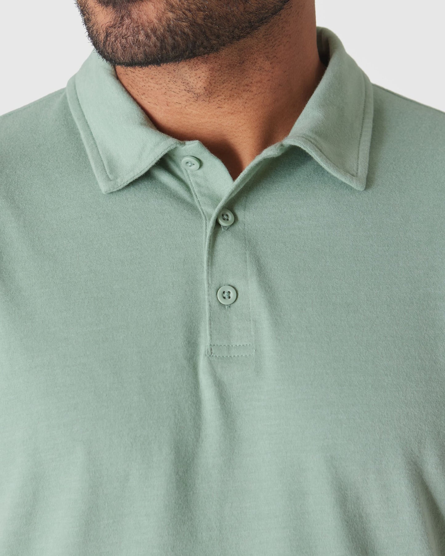 Heather Slate Green Classic Polo