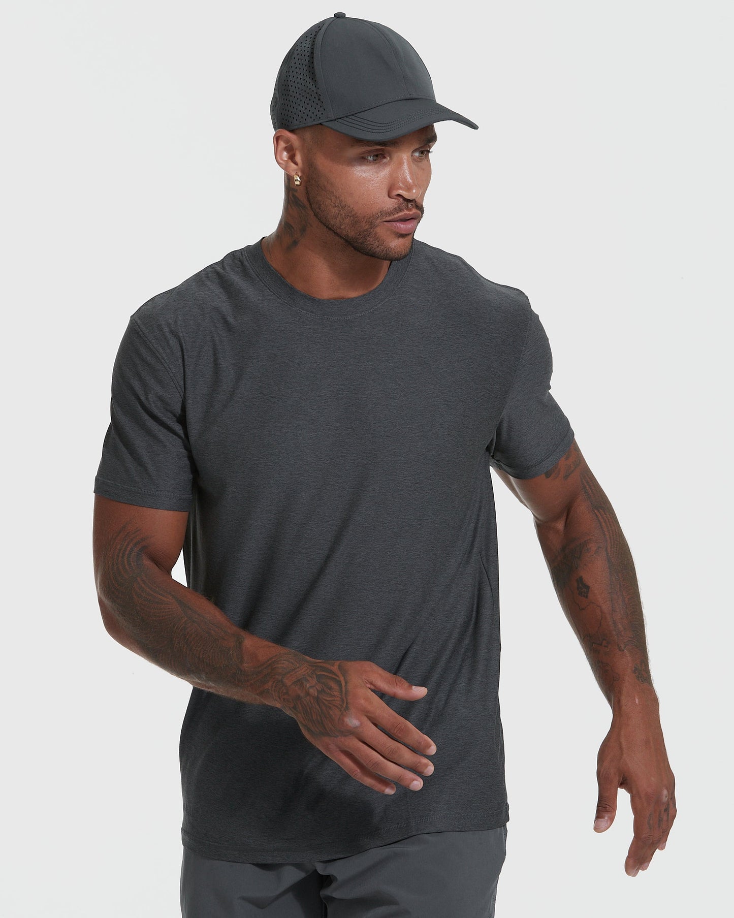 Active Short Sleeve Crew Neck T-Shirt