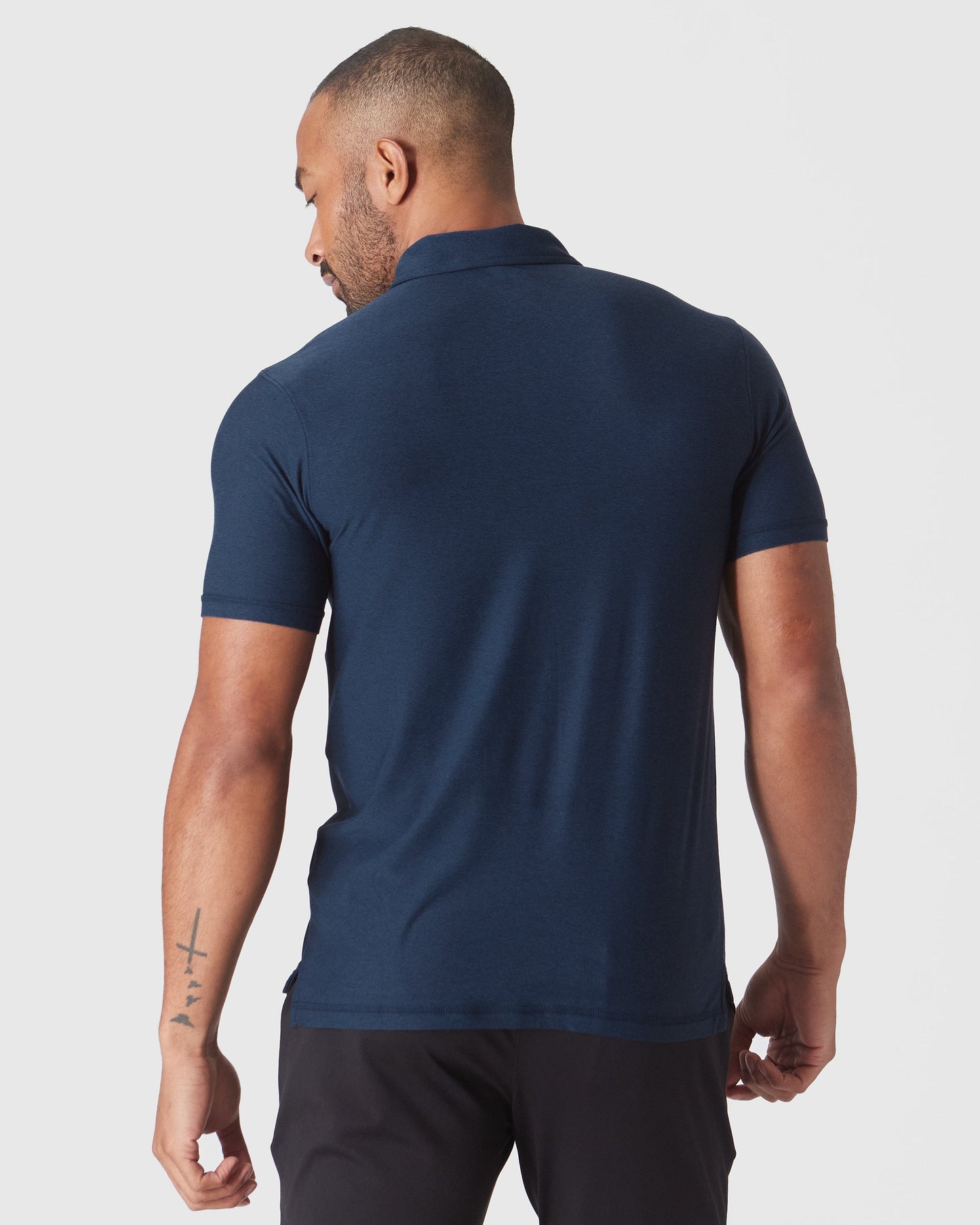Dark Heather Cadet Active Polo 2.0