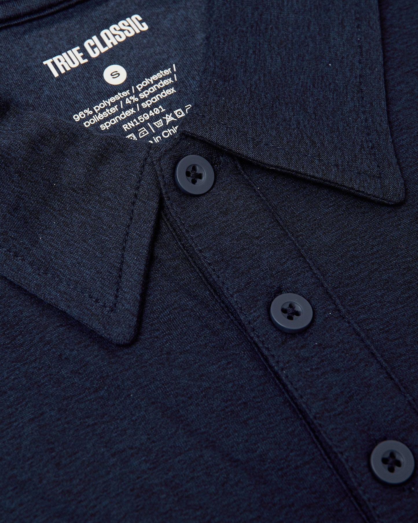 Dark Heather Cadet Active Polo 2.0