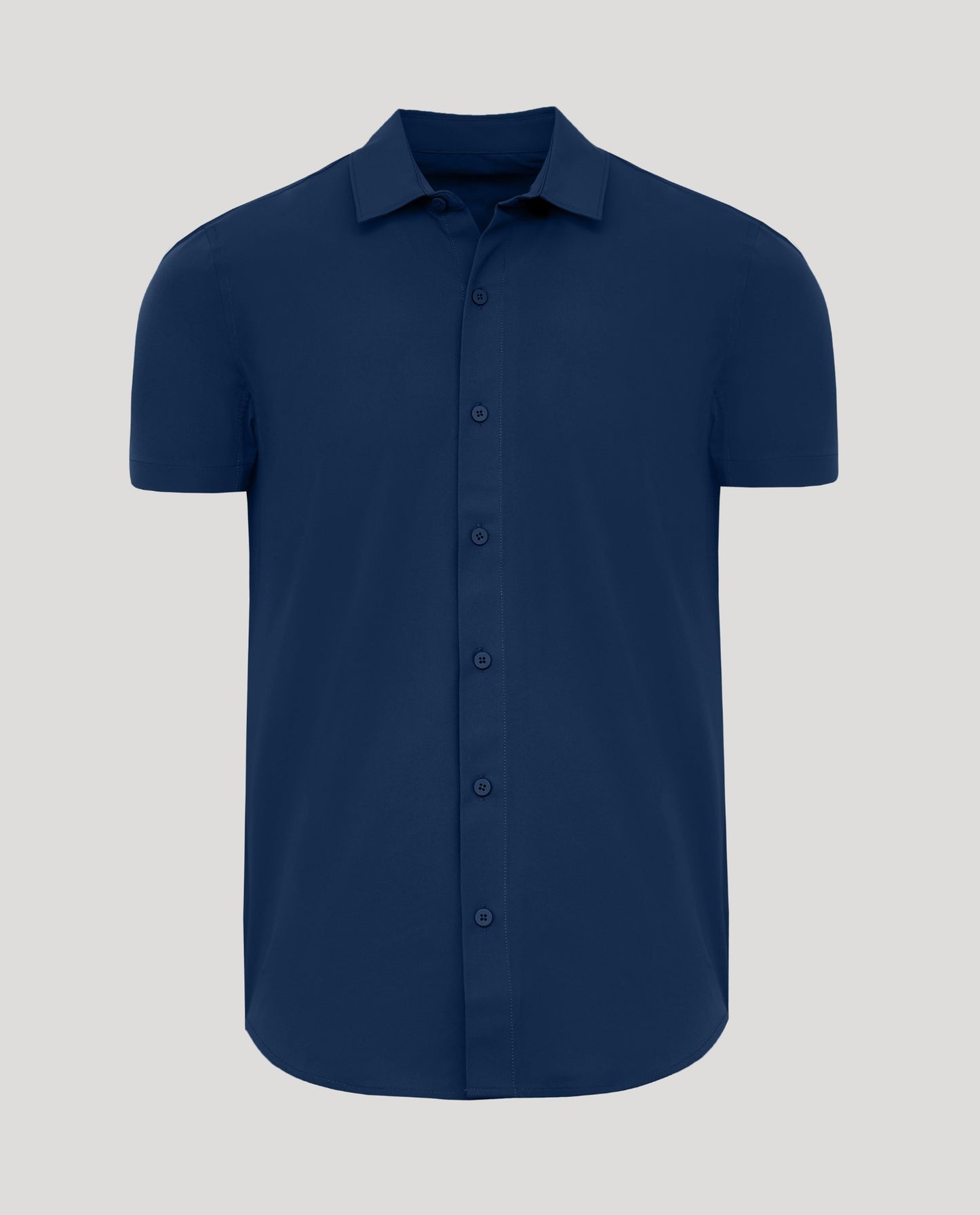 Navy Commuter Short Sleeve Shirt