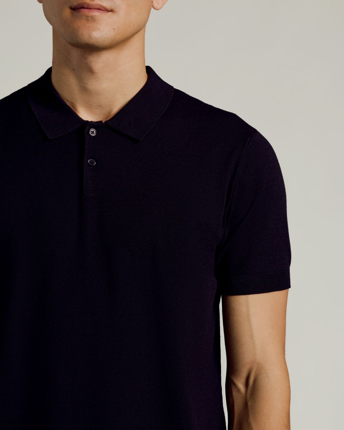 Black Dressy Polo