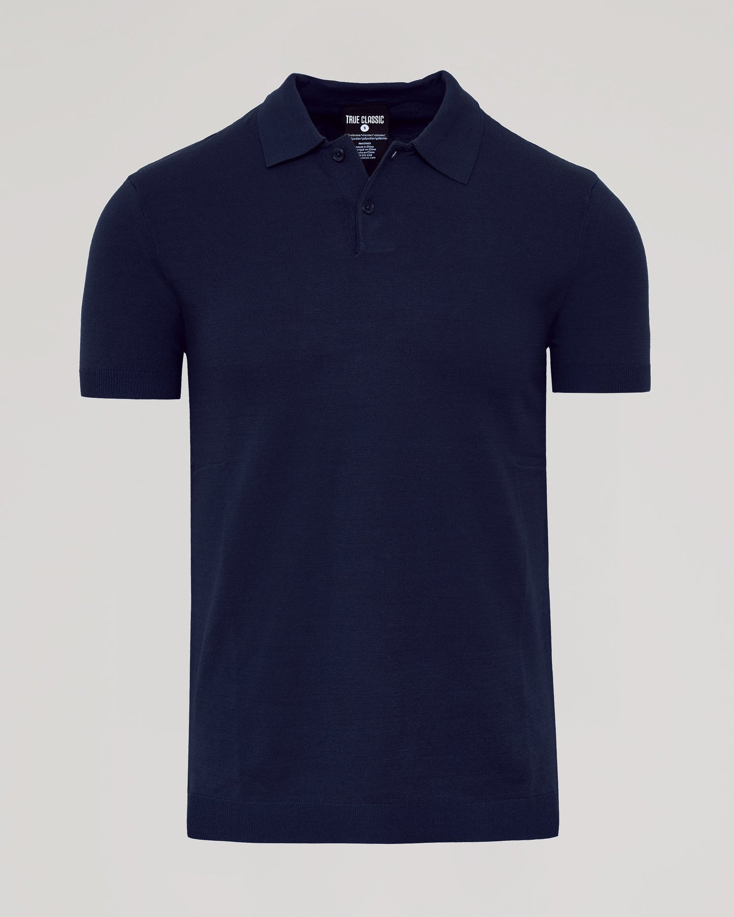Navy Dressy Polo