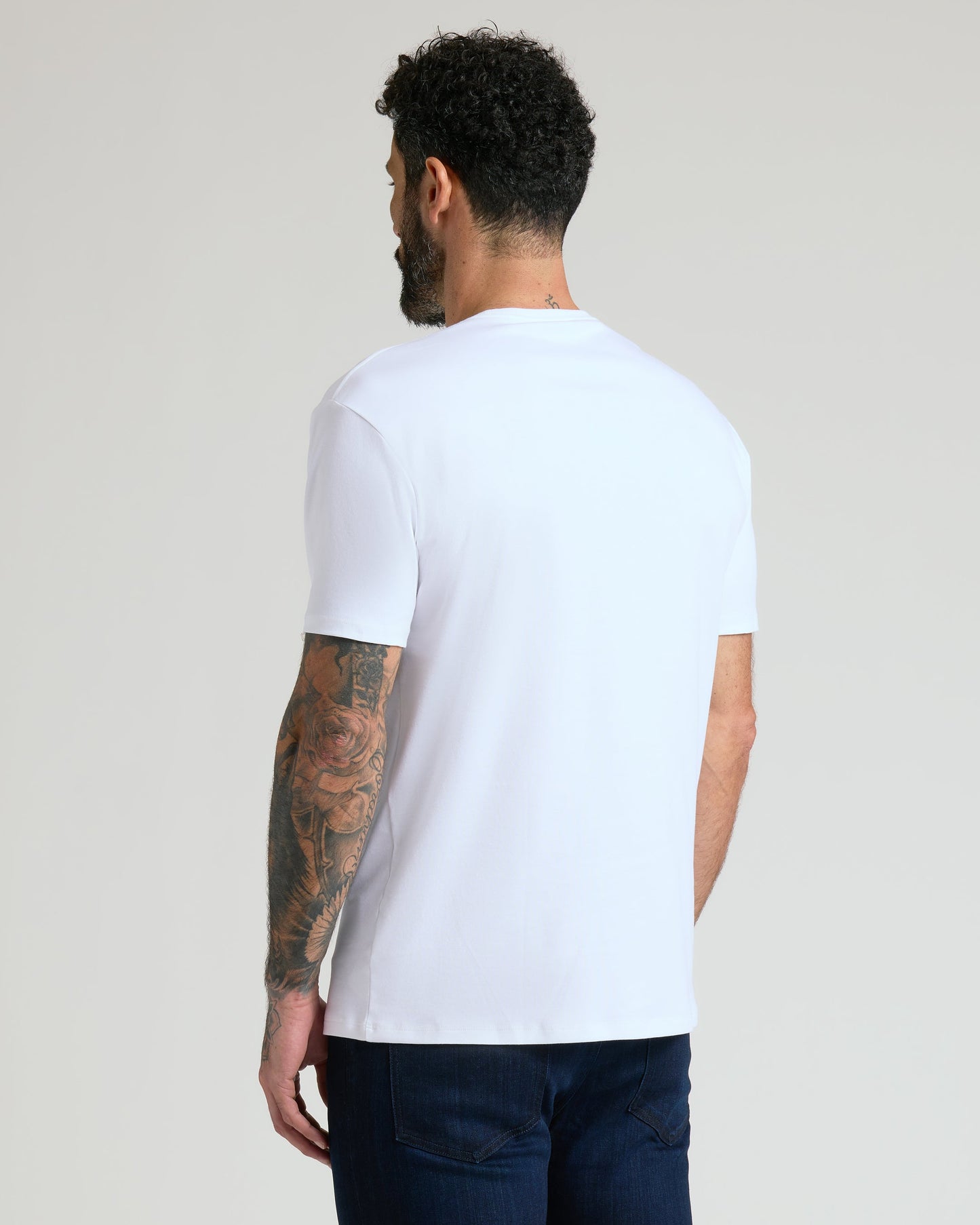White Premium Pima Crew Neck 2-Pack