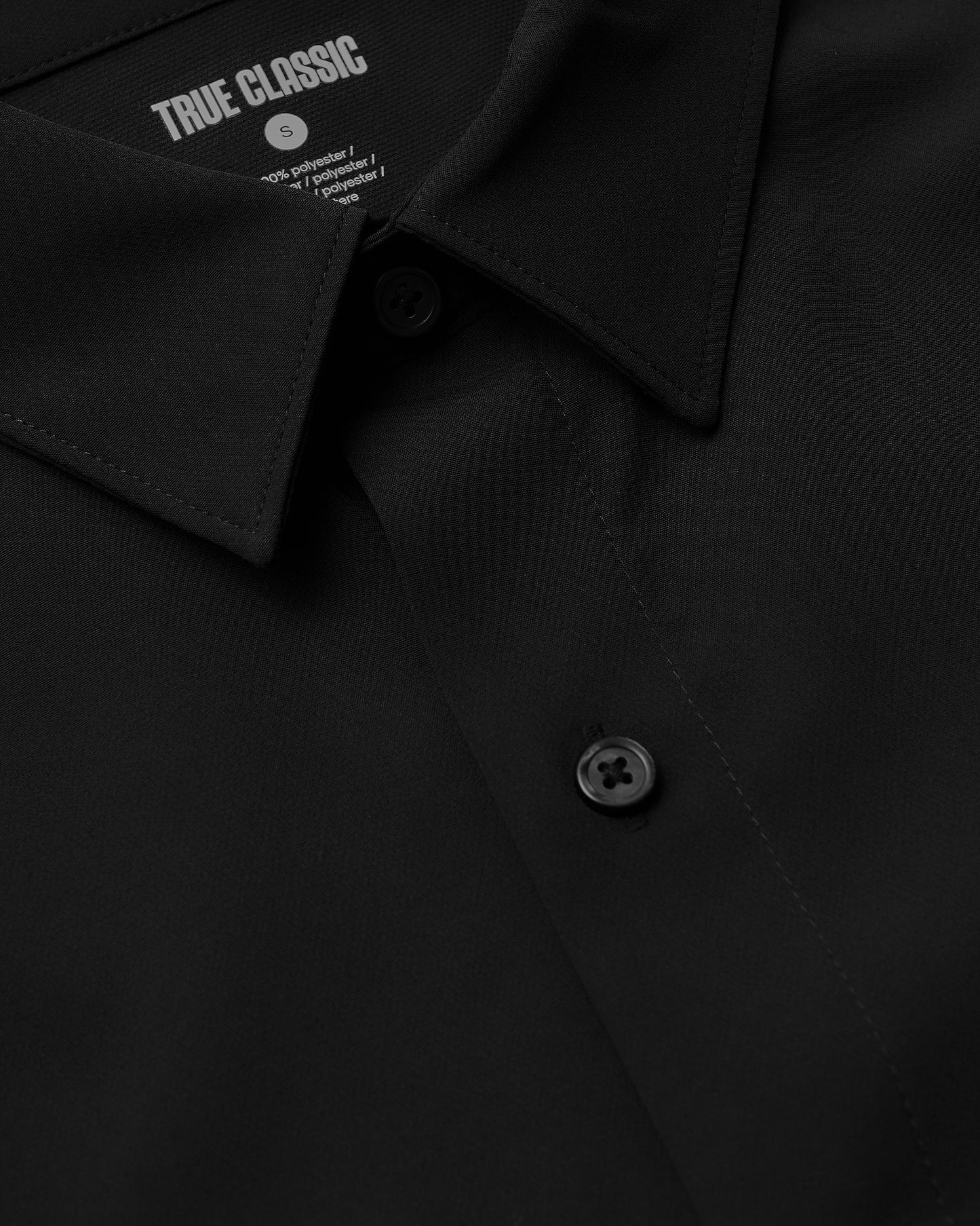 Black Performance Dress Shirt