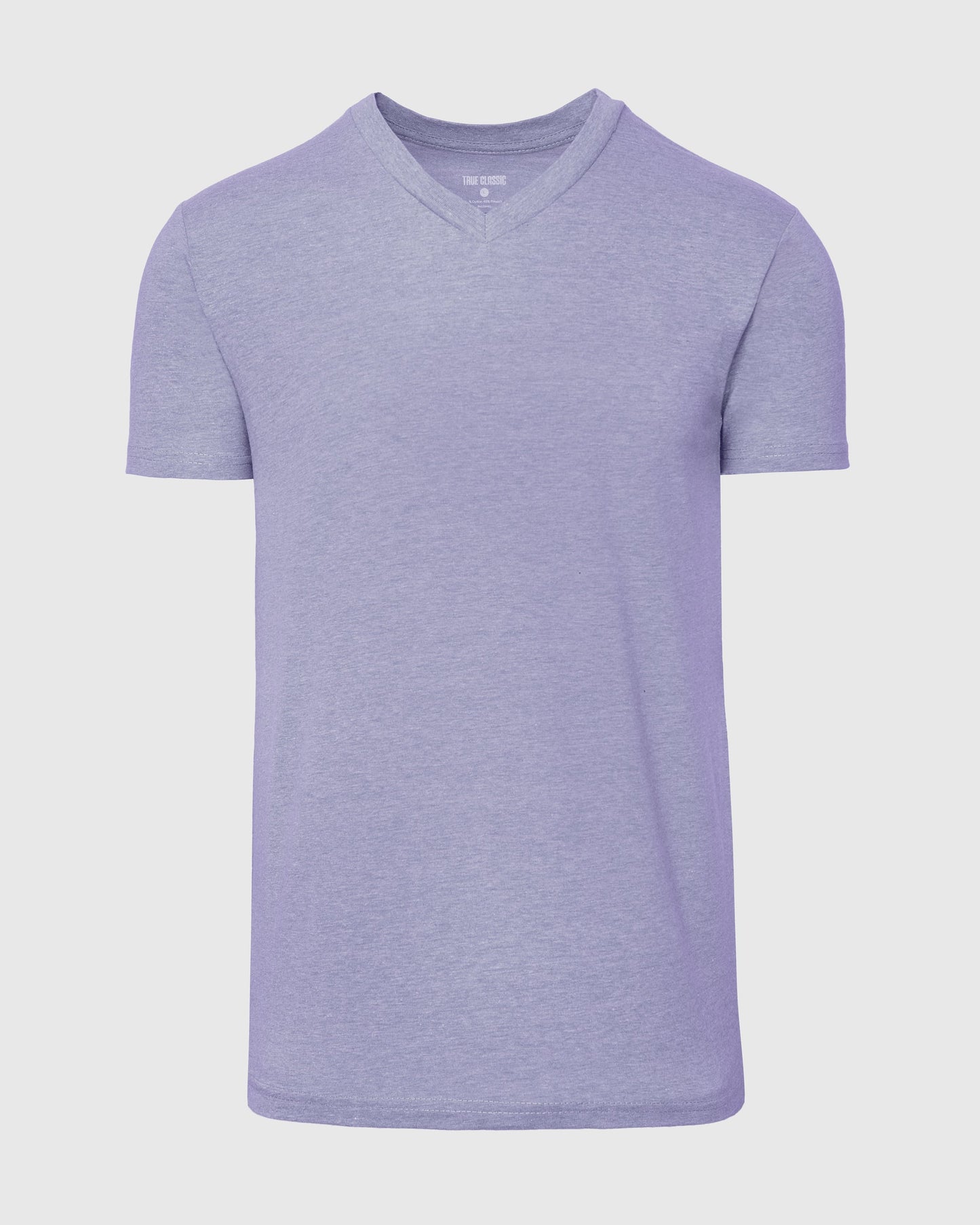 Heather Dark Orchid Classic V-Neck