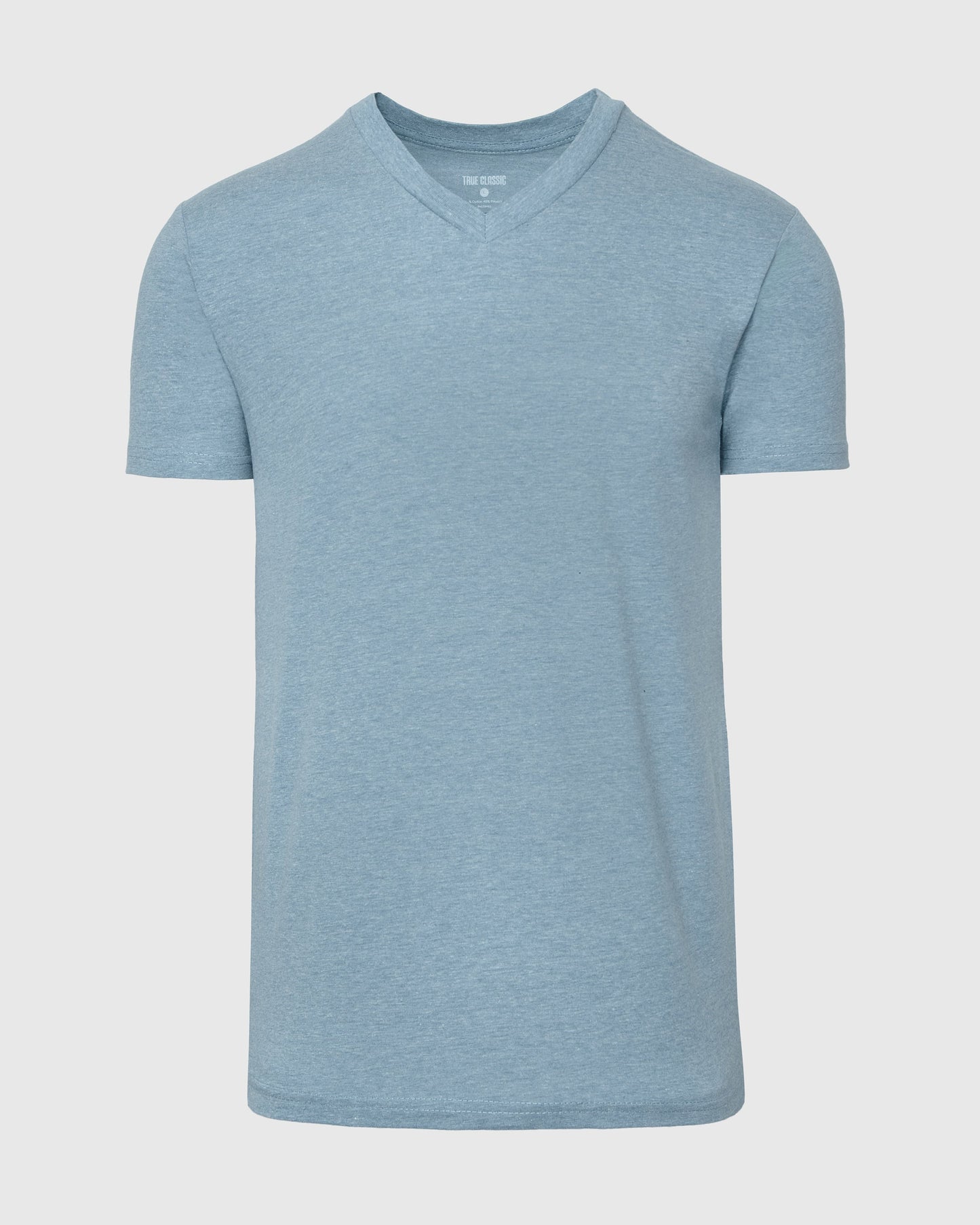 Heather Sapphire Classic V-Neck
