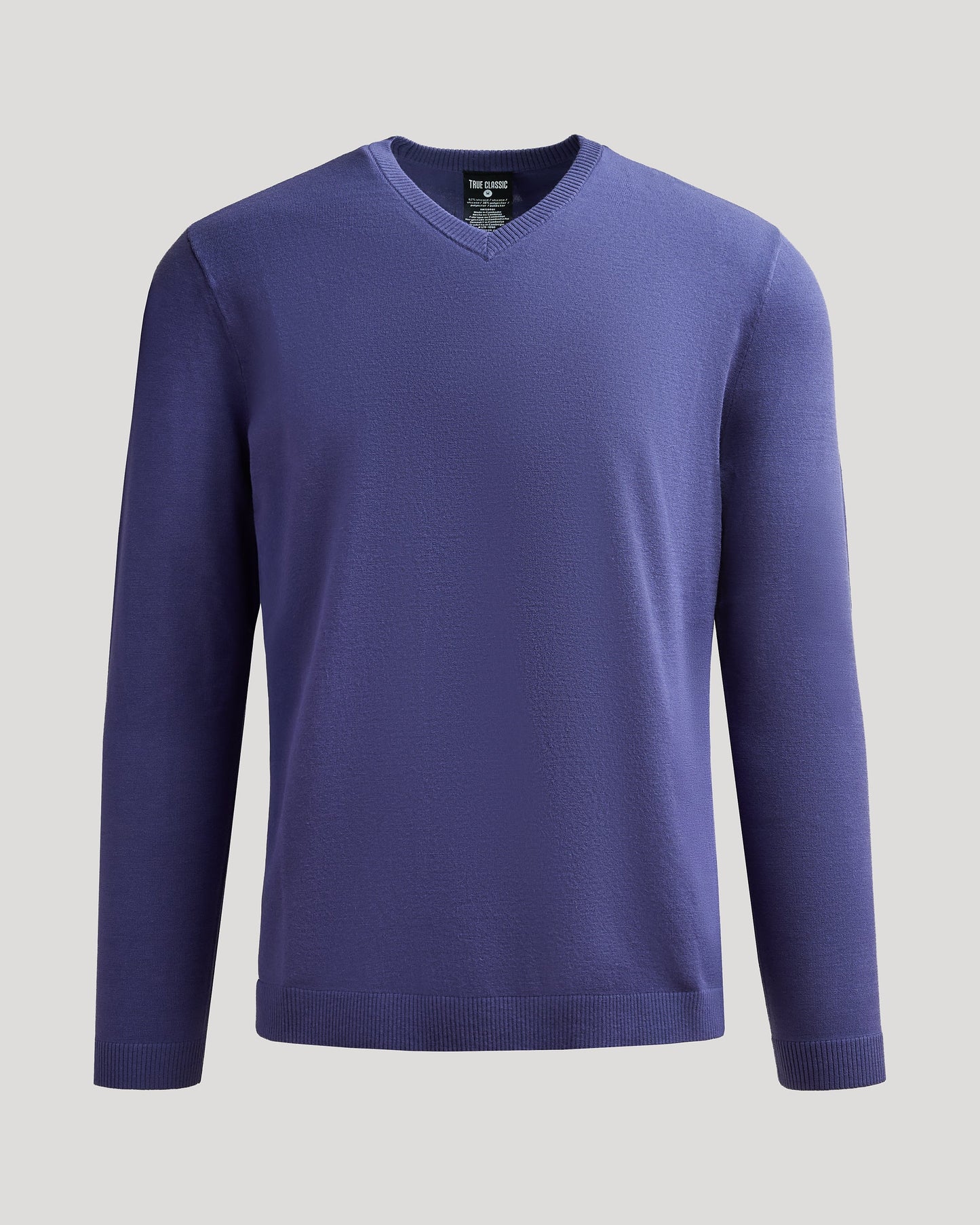 Blueberry Dressy V-Neck Sweater