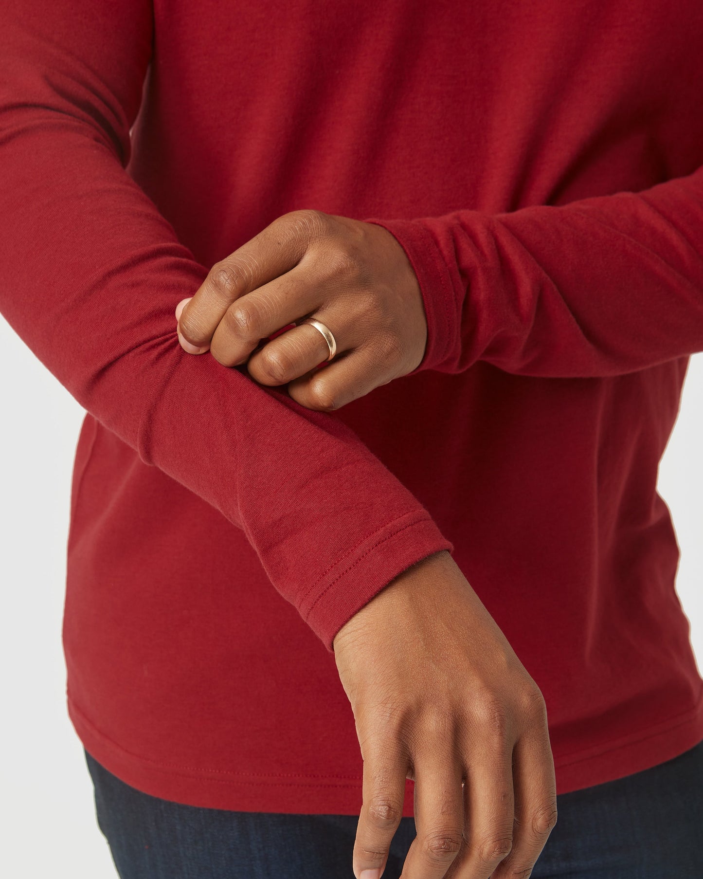 Crimson Classic Long Sleeve Crew Neck