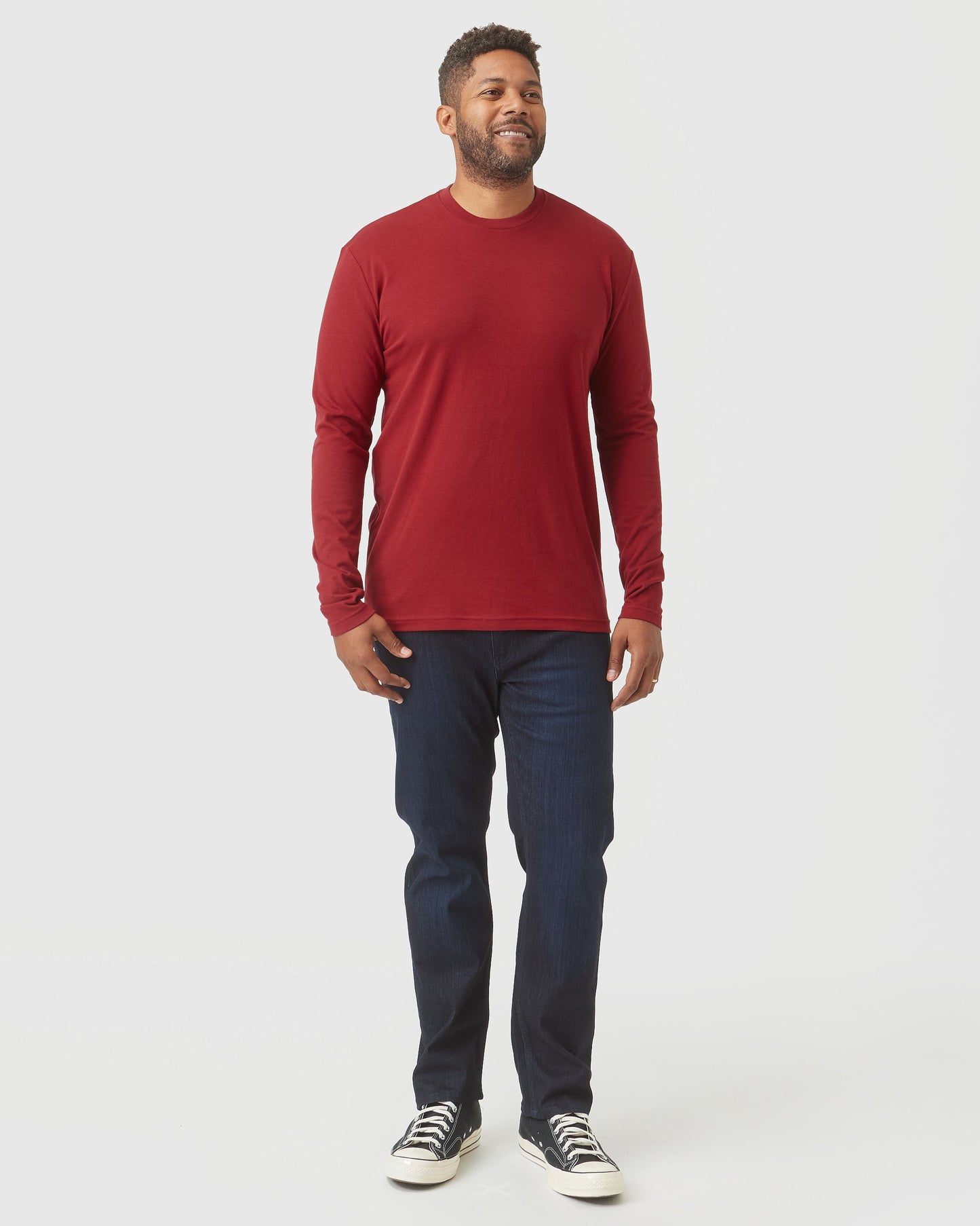 Crimson Classic Long Sleeve Crew Neck