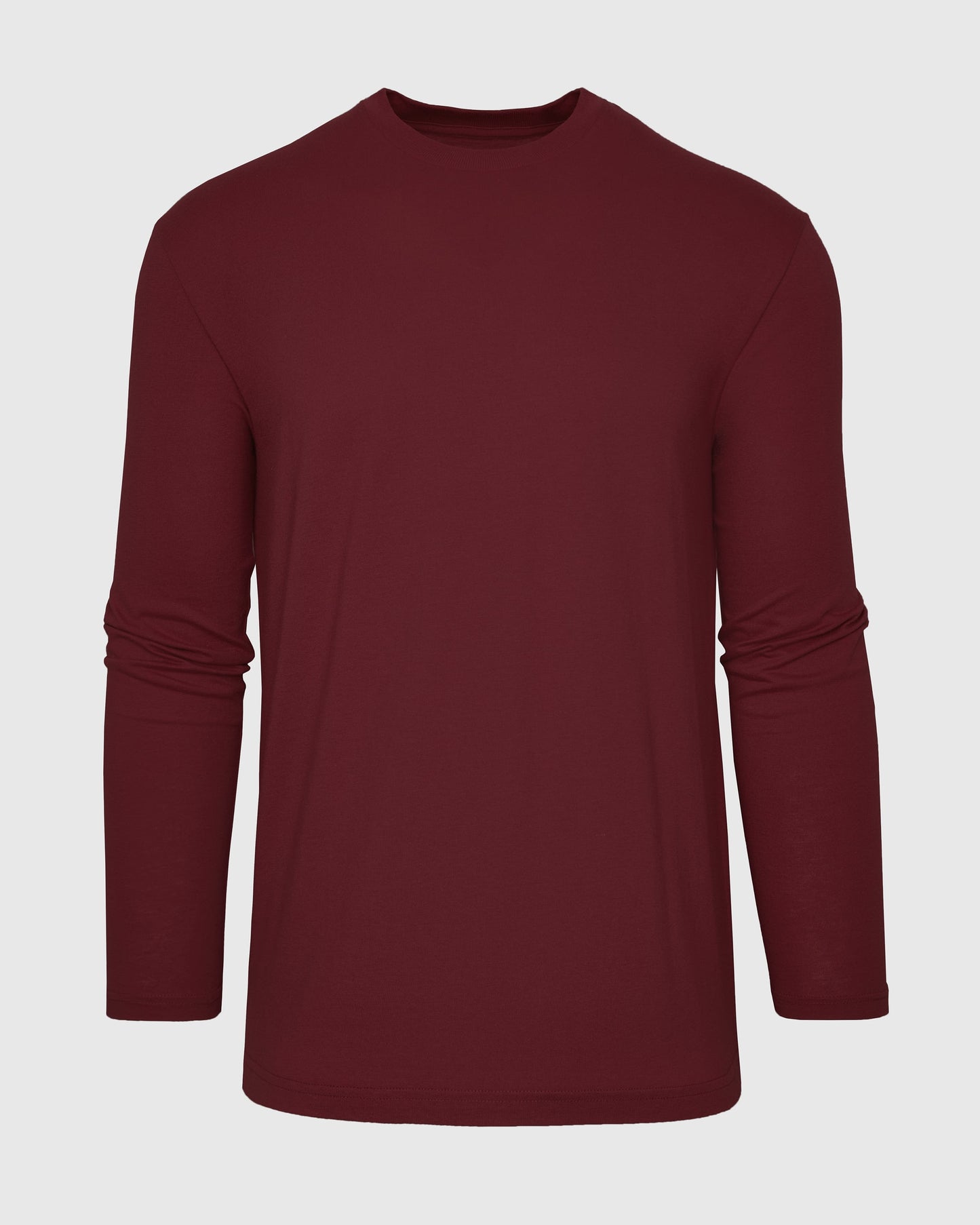 Mahogany Classic Long Sleeve Crew Neck