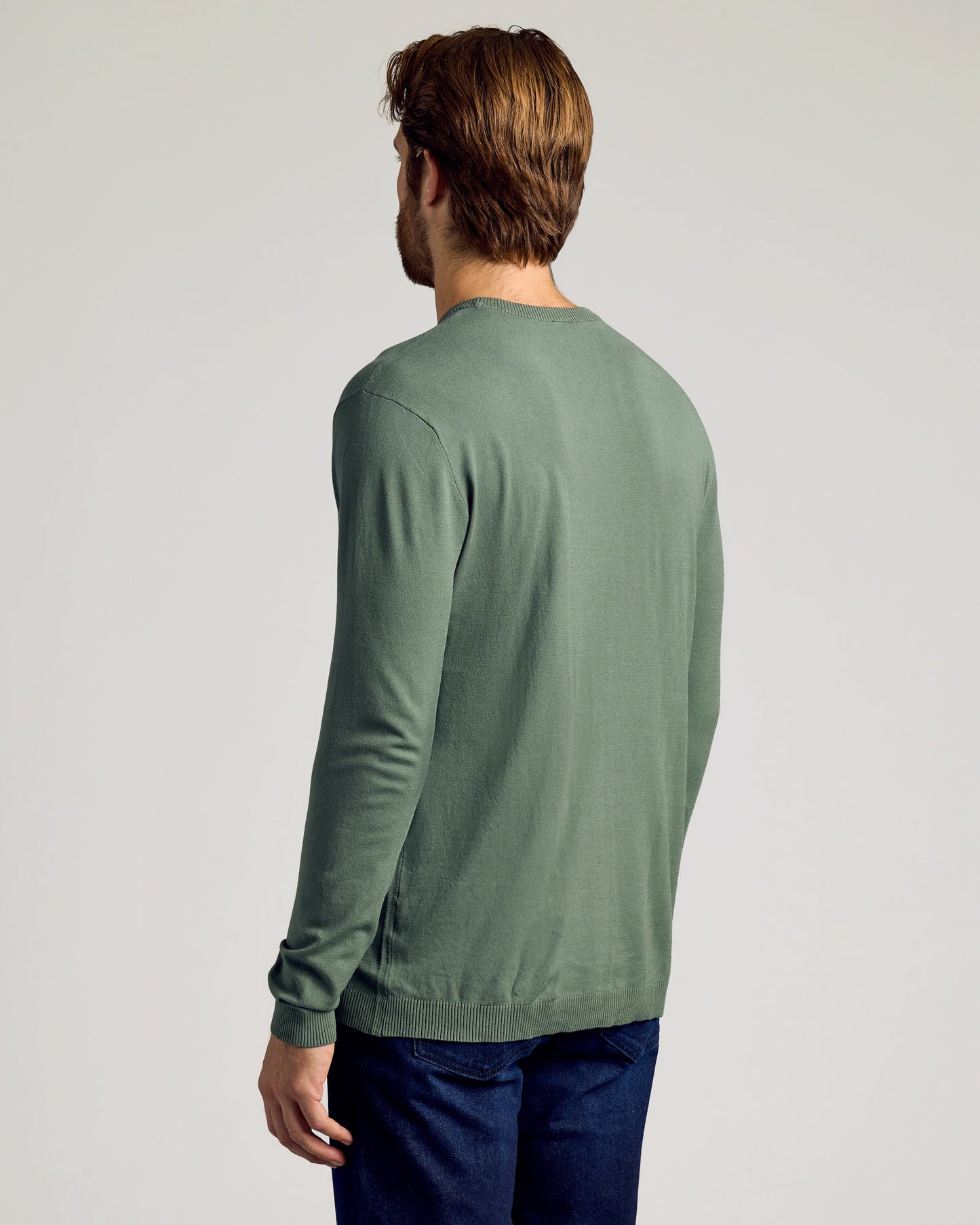 Moss Dressy Crew Neck Sweater