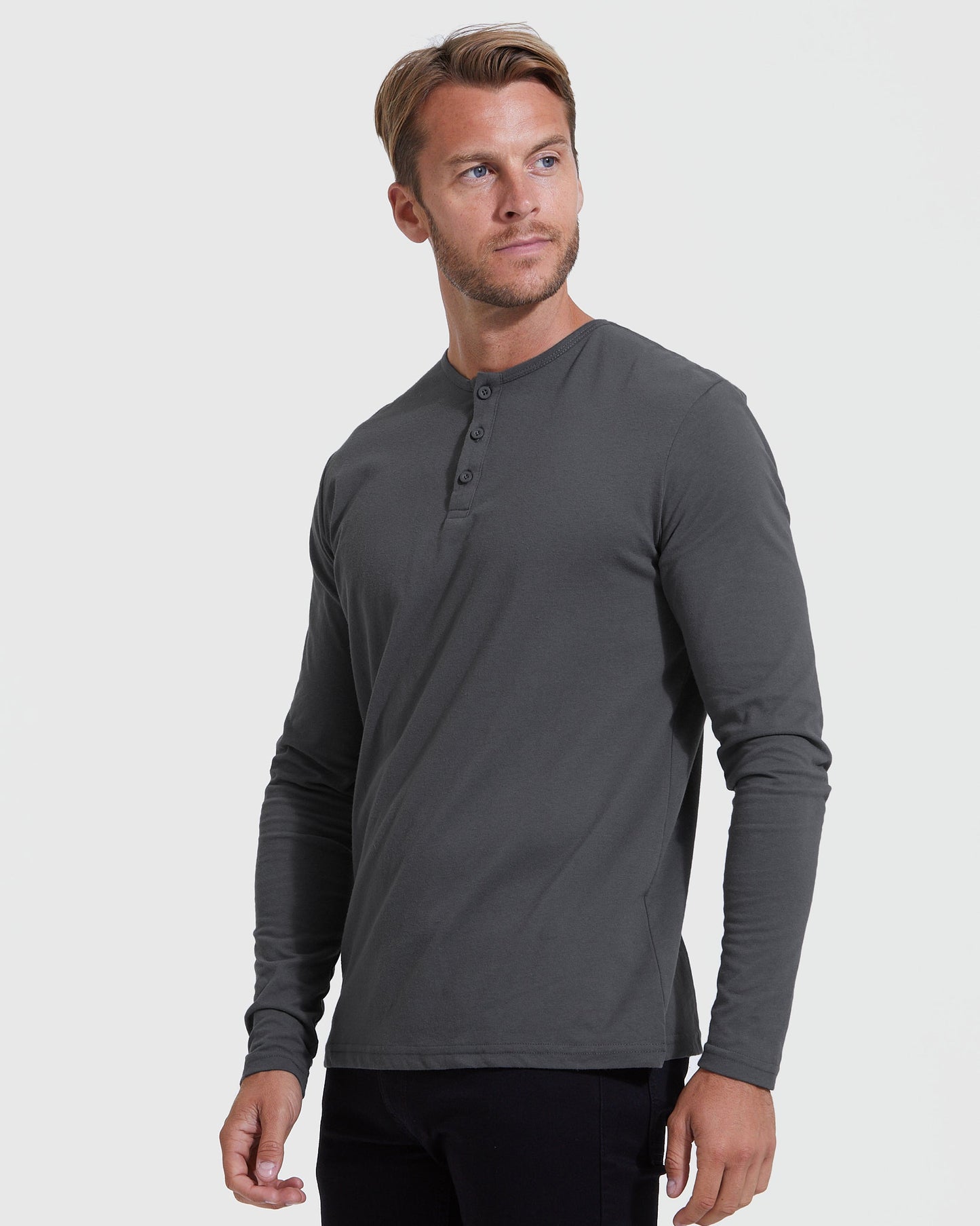 The Core Classic Long Sleeve Henley 6-Pack