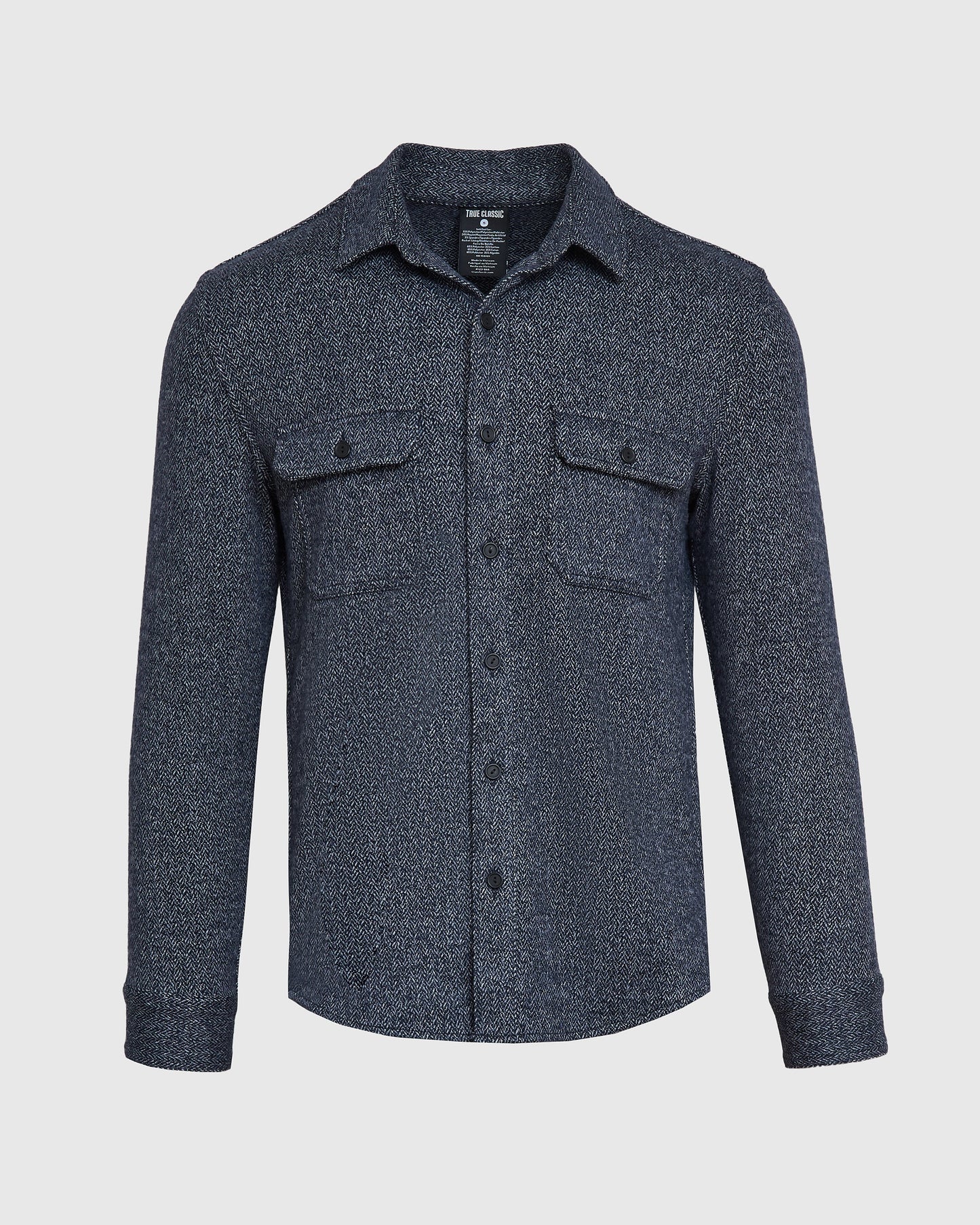 Navy Shirt Jacket