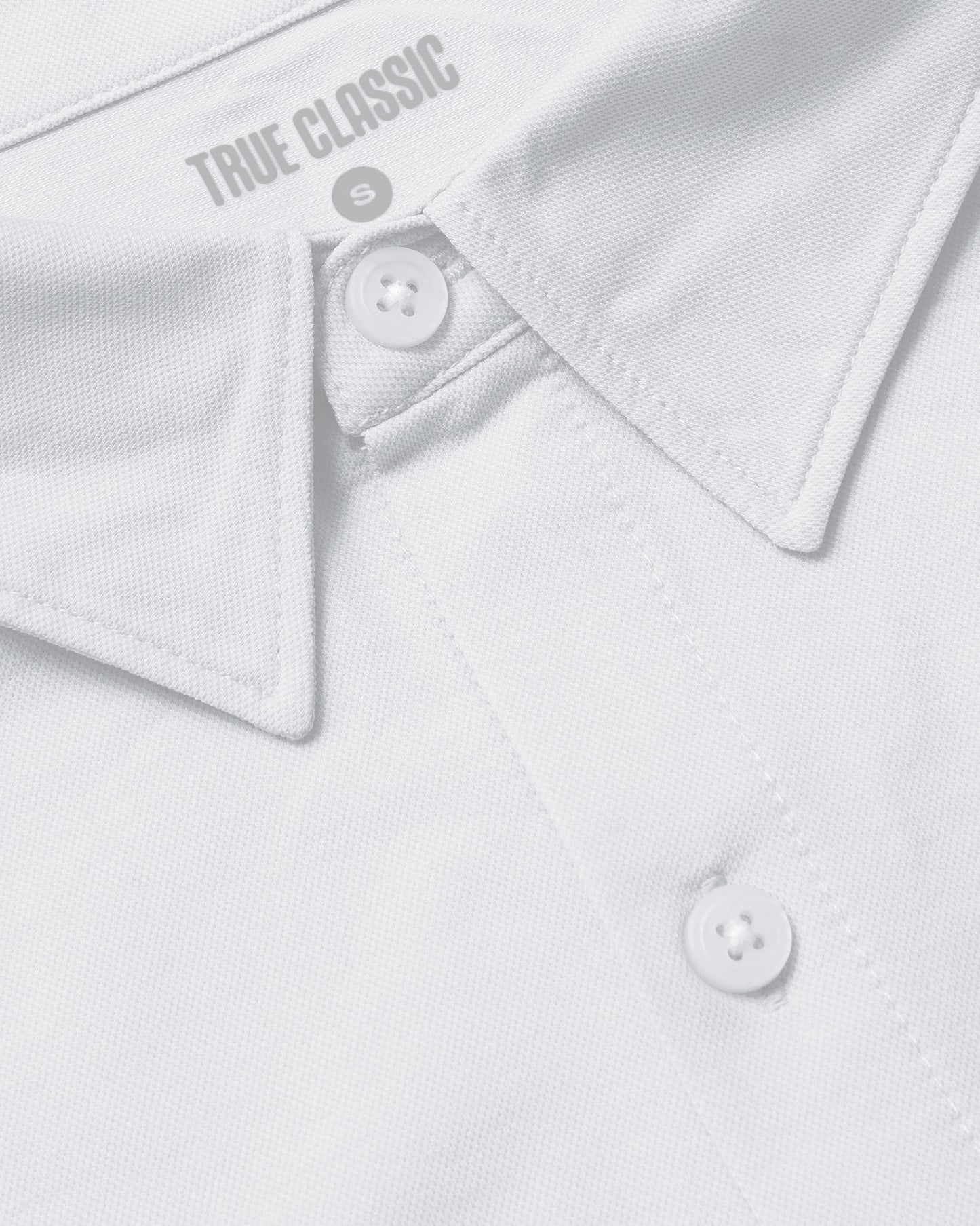 White Stretch Long Sleeve Modern Knit Oxford 2-Pack