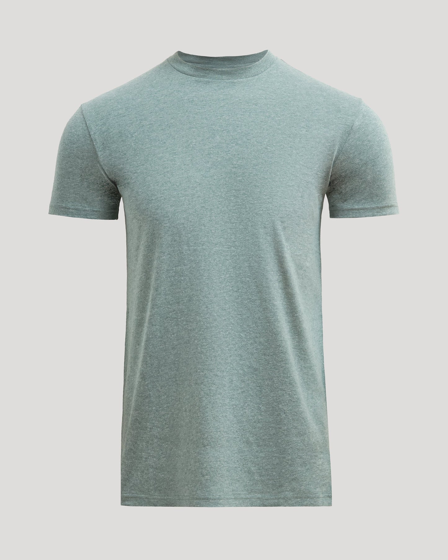 Heather Balsam Tall Straight Hem Crew Neck T-Shirt