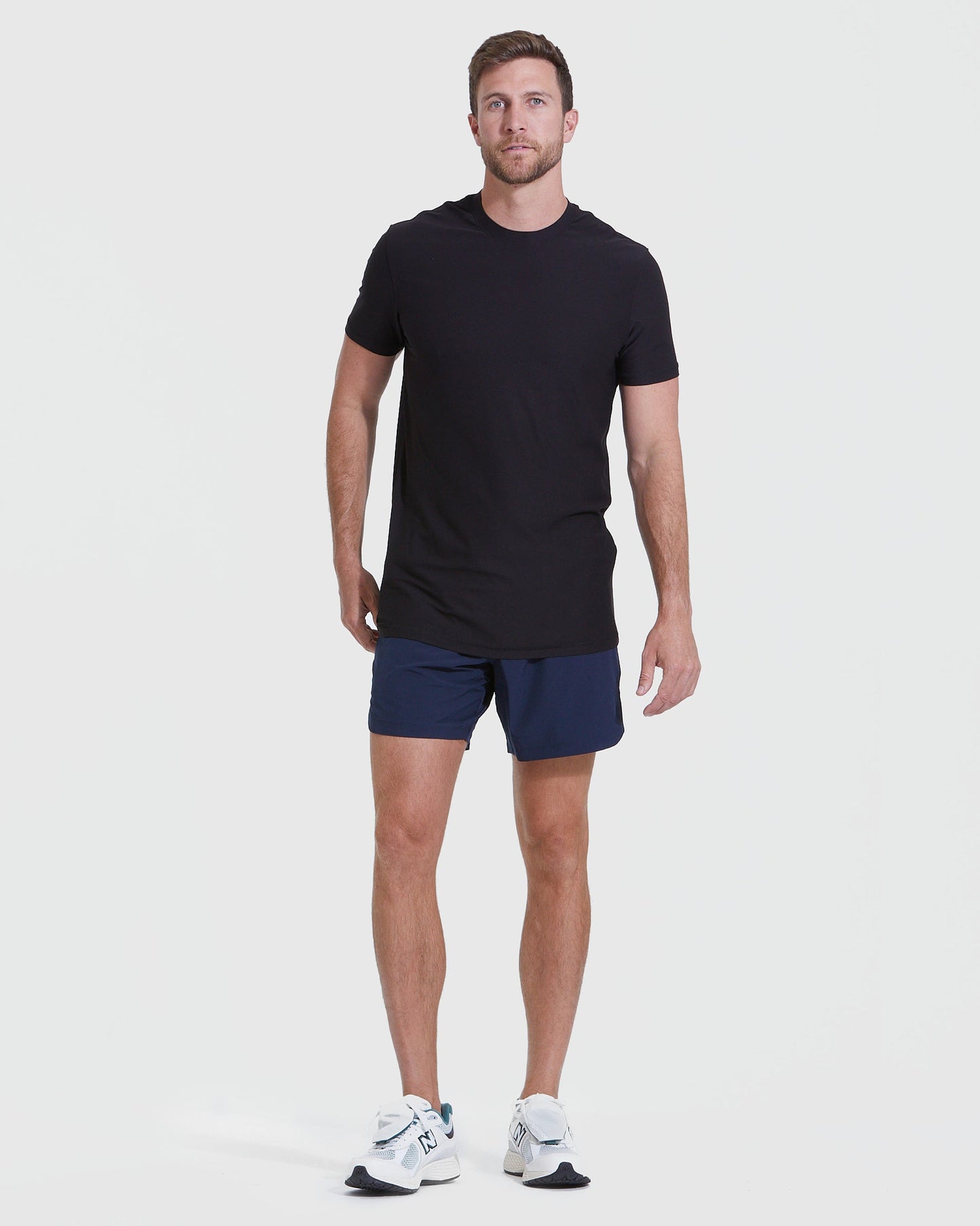 Black Tall Active Crew Neck 2.0