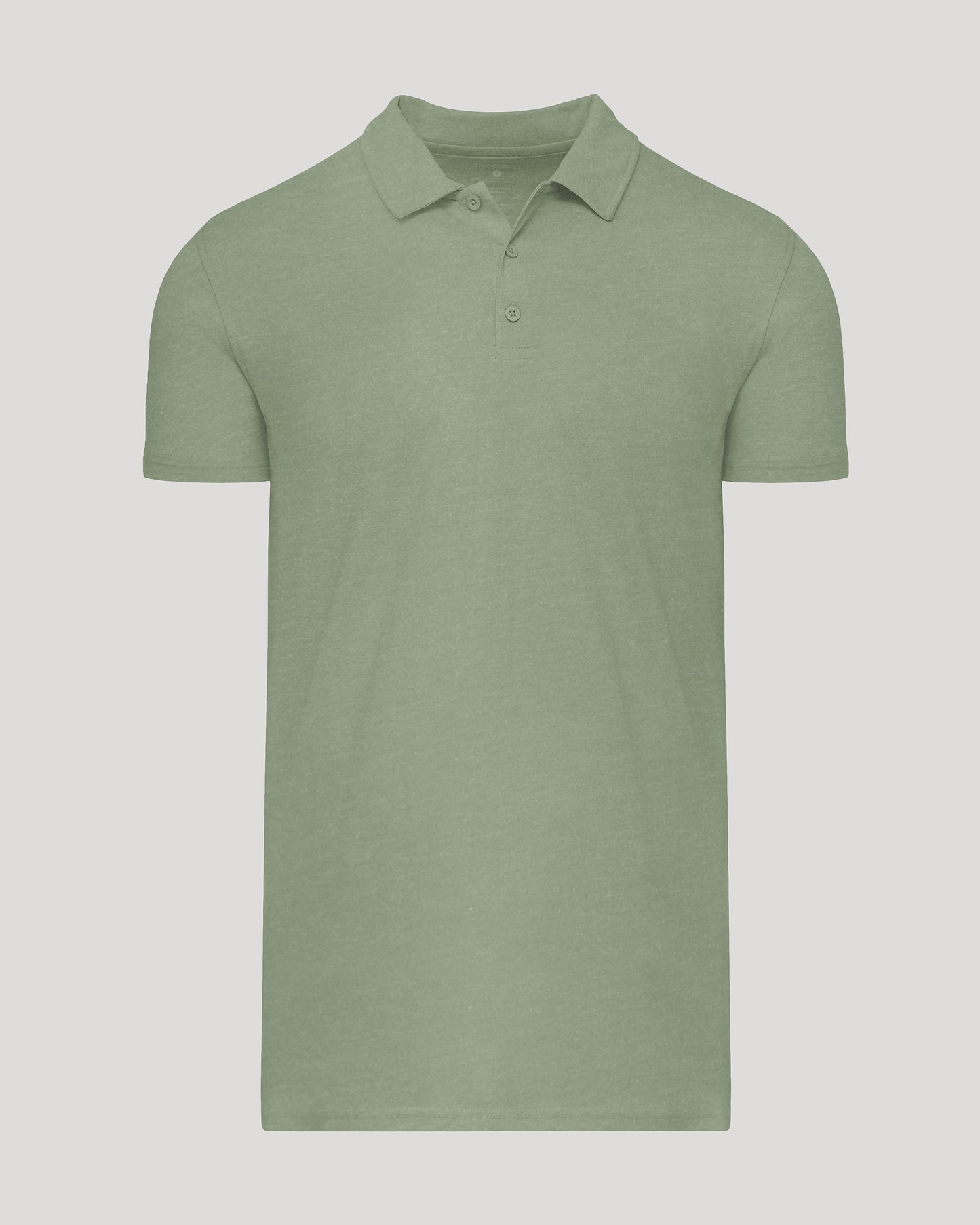 Dark Heather Bay Green Short Sleeve Tall Polo