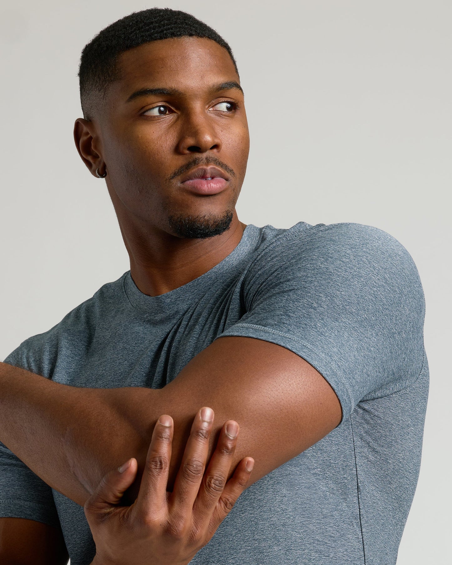 Neutral Short Sleeve Tall Active Crew 3-Pack