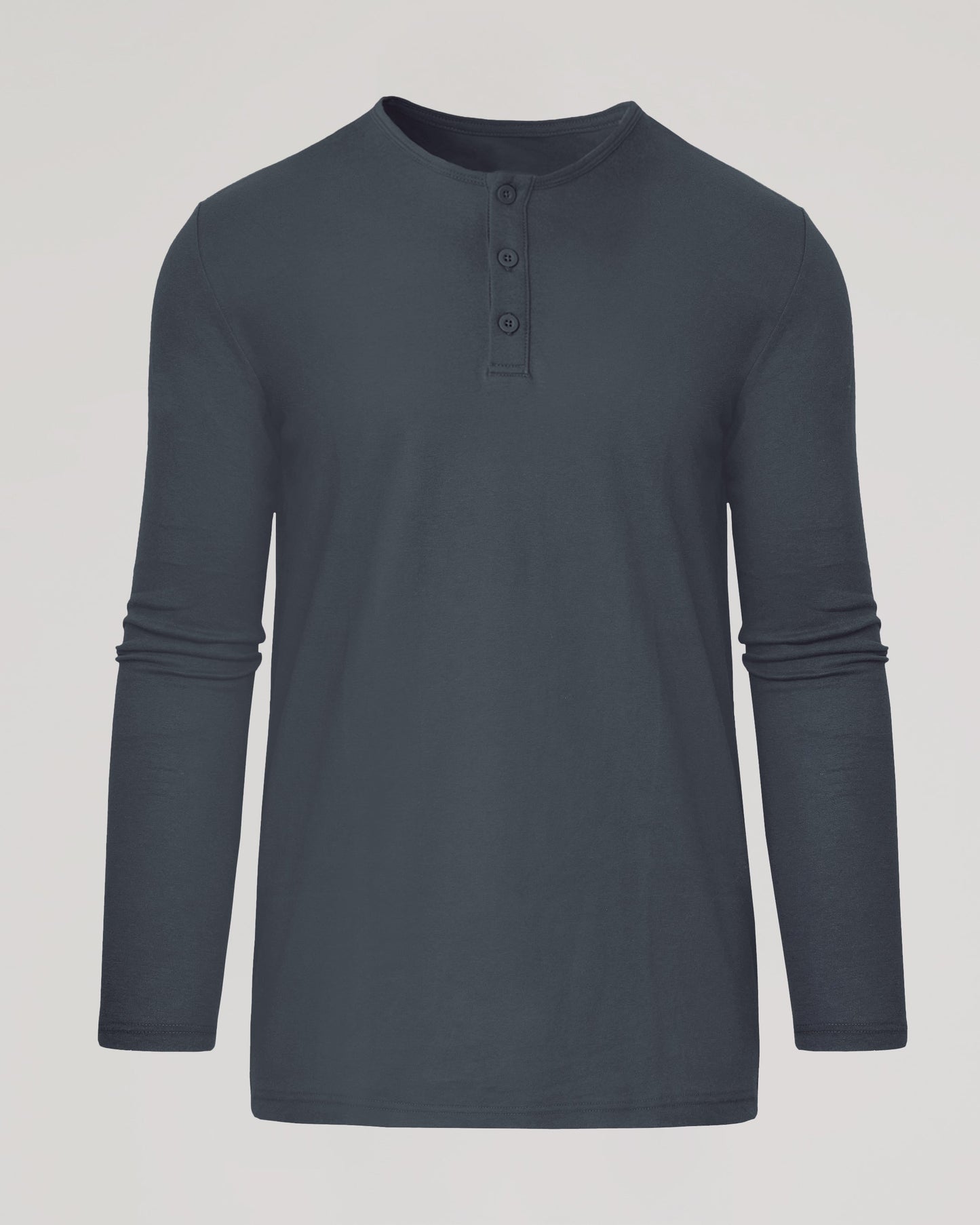 Carbon Tall Classic Long Sleeve Henley