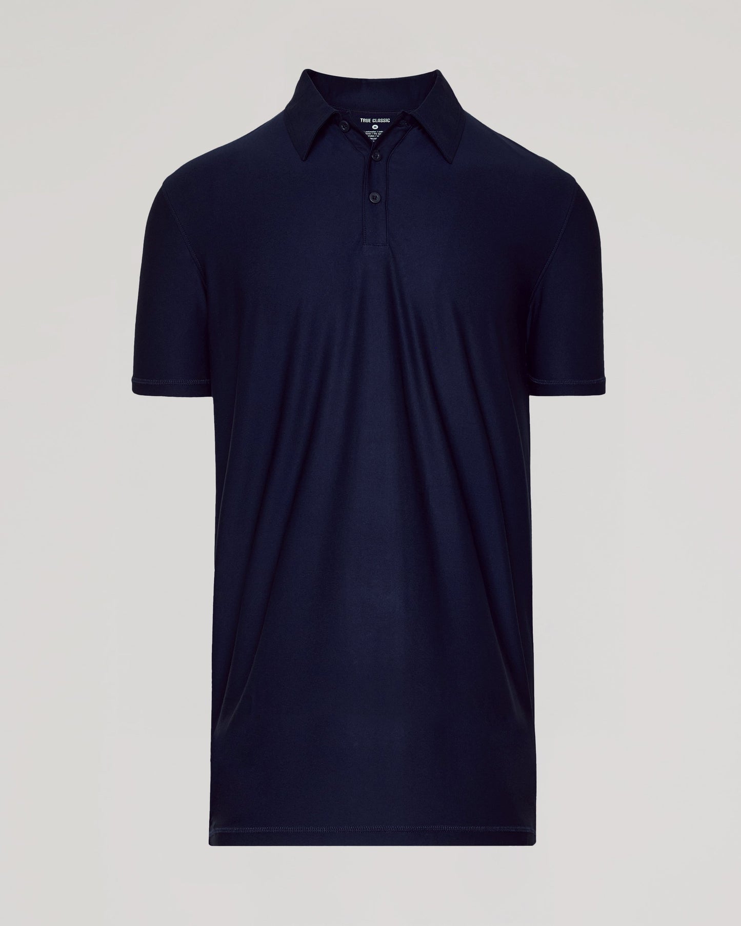 Navy Short Sleeve Tall Active Polo