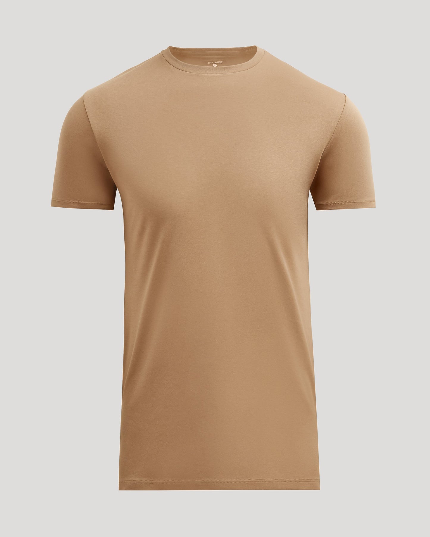 Tahini Tall Premium Pima Crew Neck