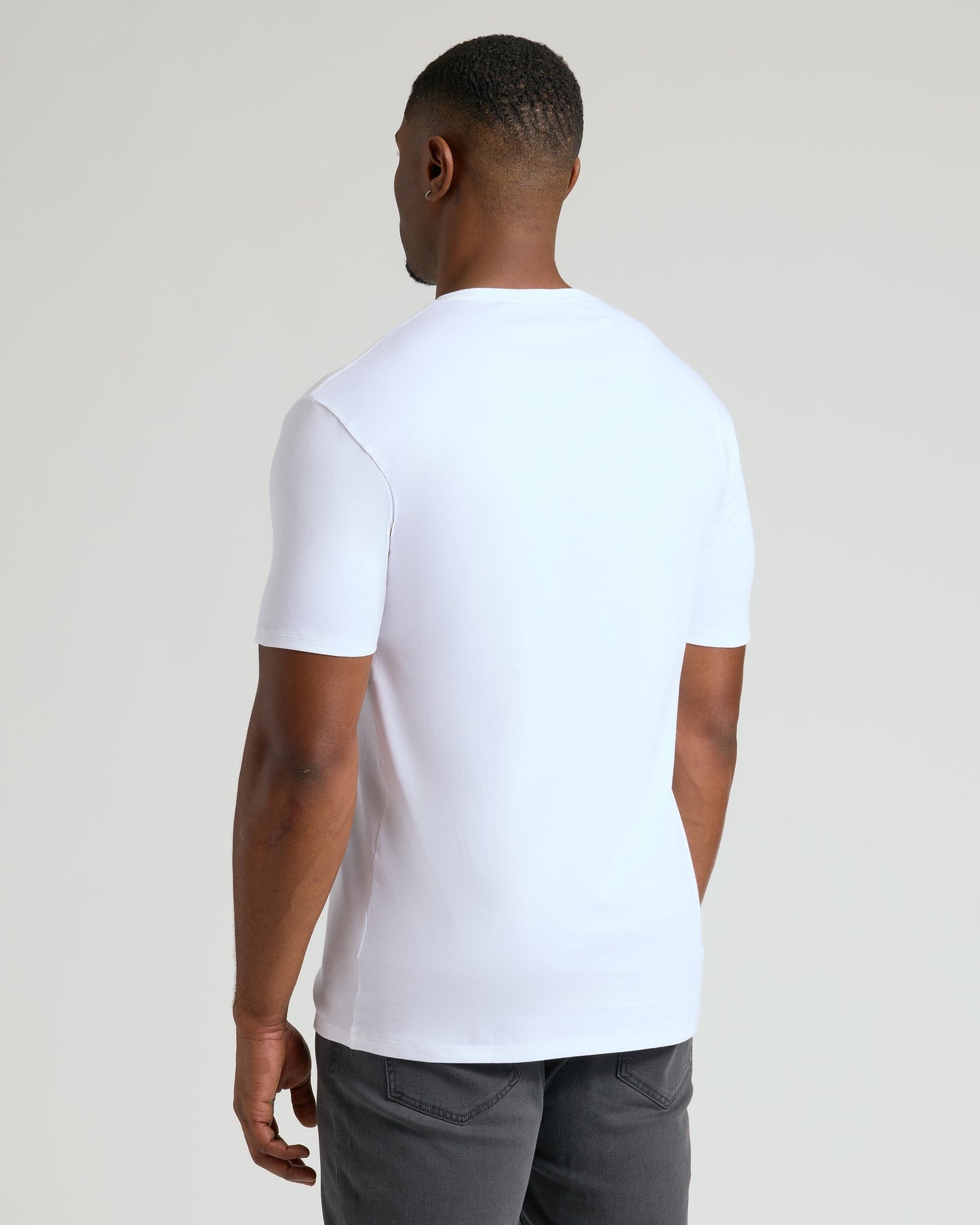 White Tall Premium Pima Crew Neck 7-Pack