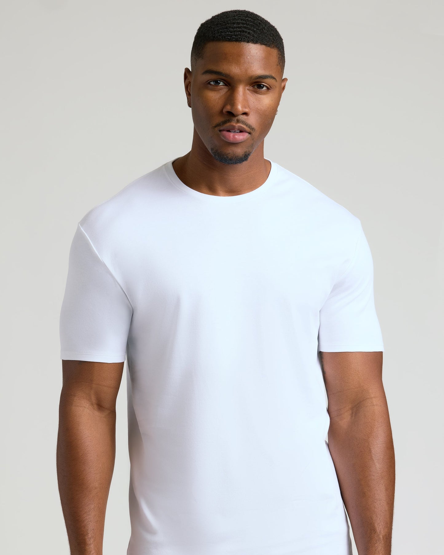 White Tall Premium Pima Crew Neck 7-Pack