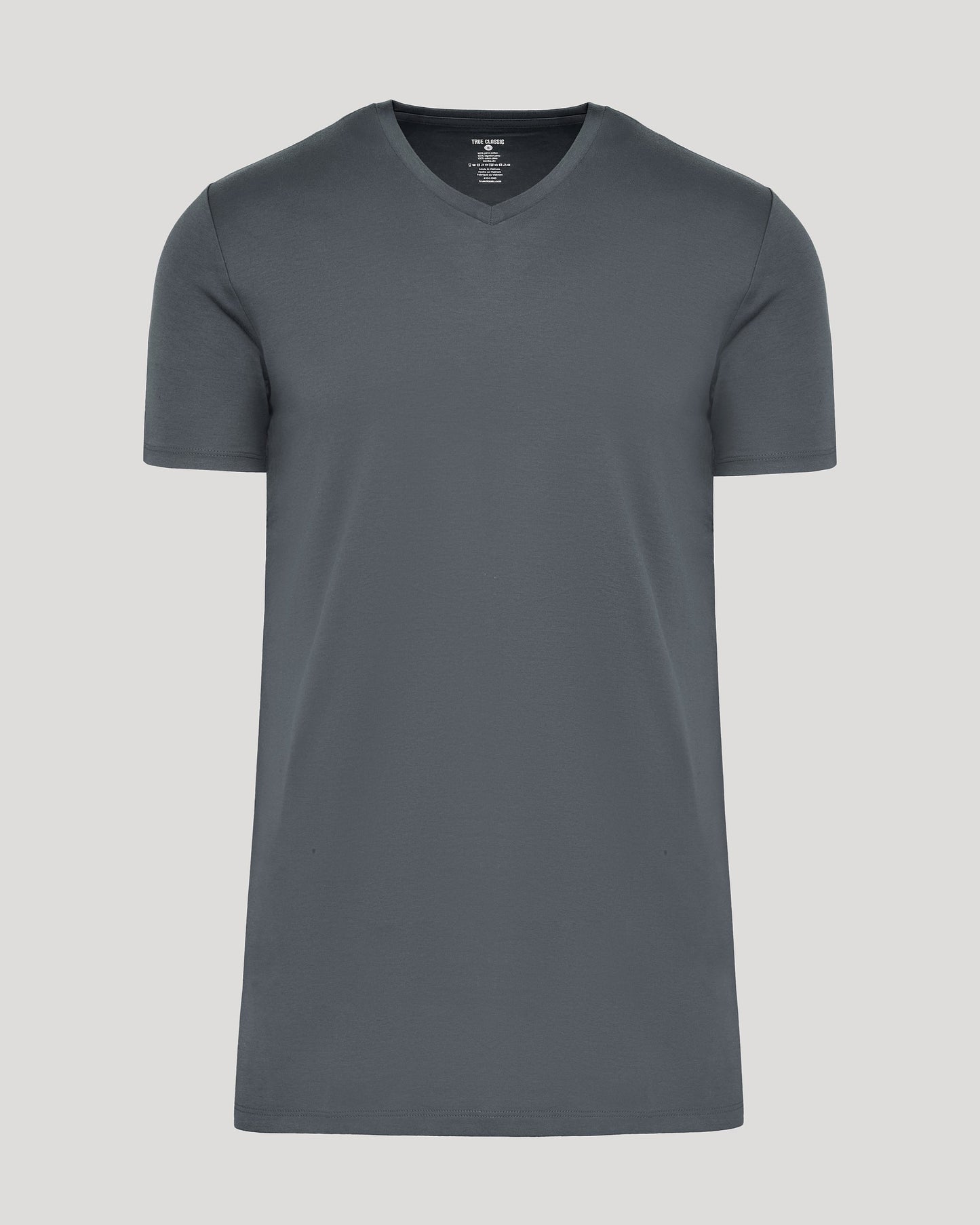 Carbon Tall Premium Pima V-Neck