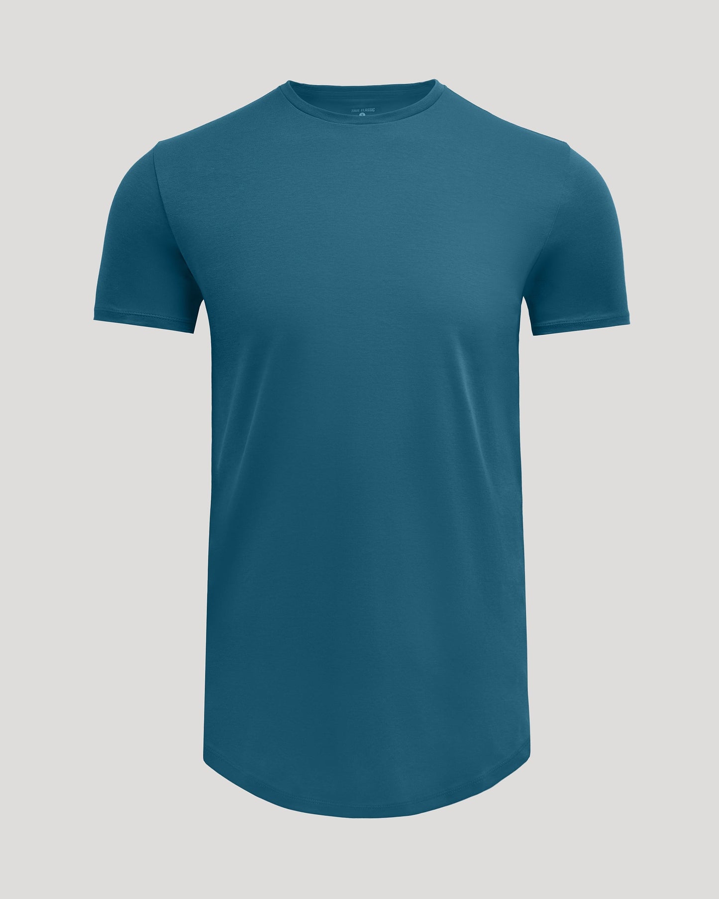 Lagoon Tall Premium Pima Crew Curved Hem