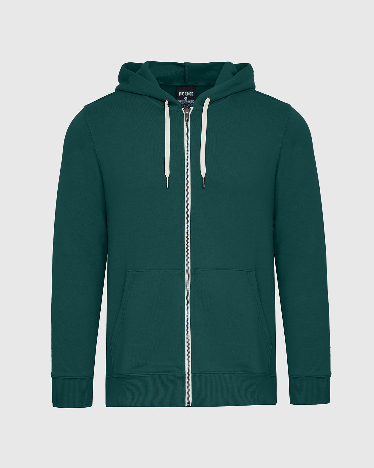 Emerald Fleece French Terry Zip Hoodie