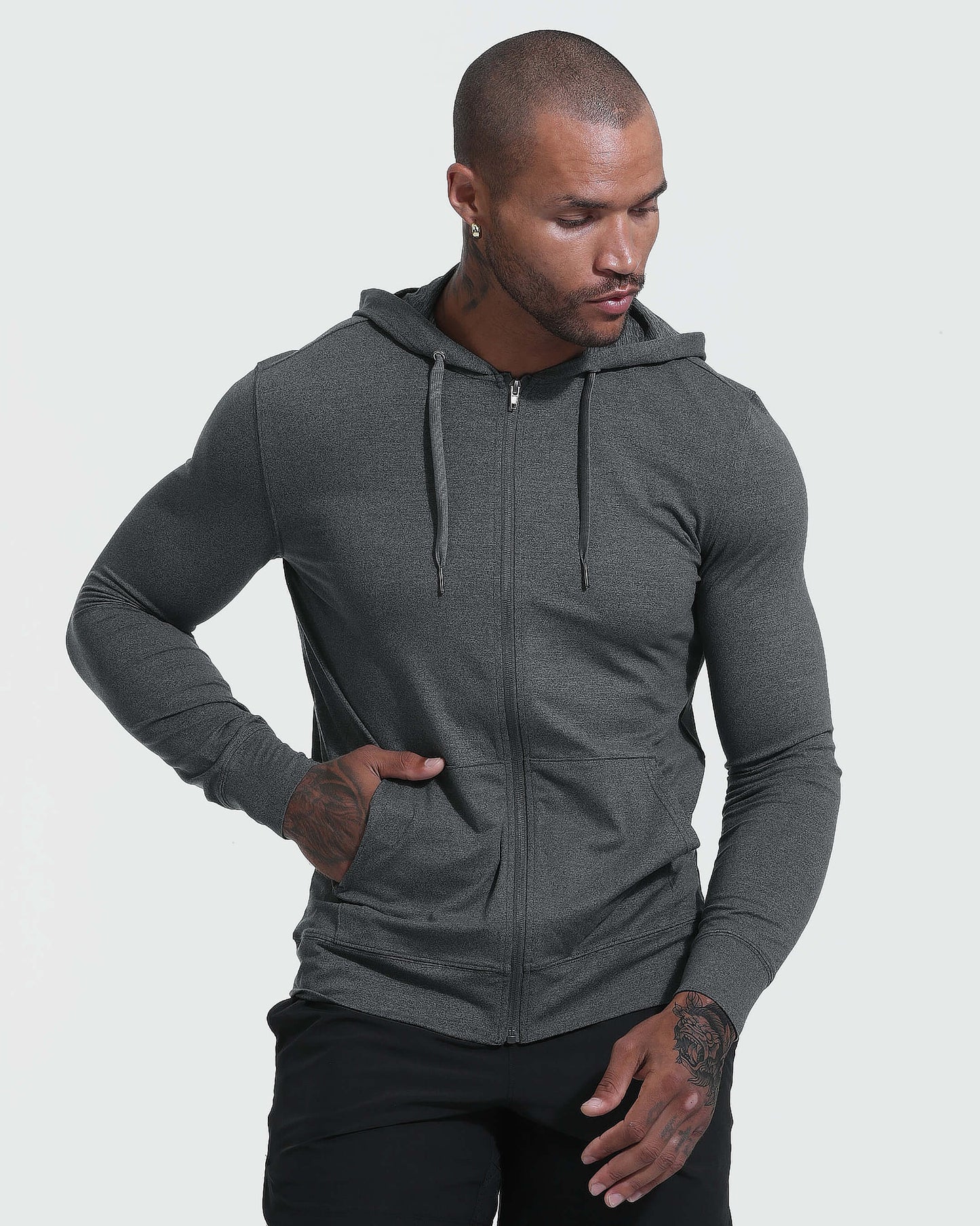 Heathered Active Zip Hoodie 2-Pack