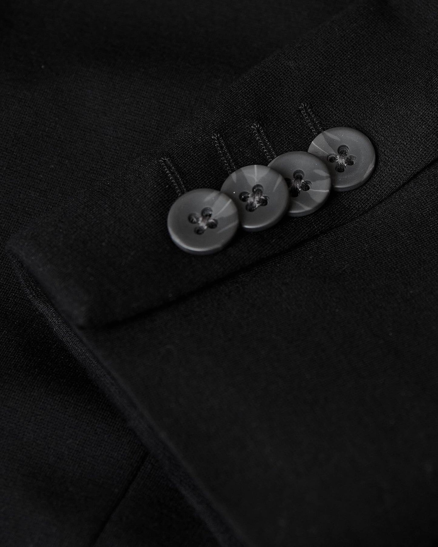 Black Comfort Knit Blazer