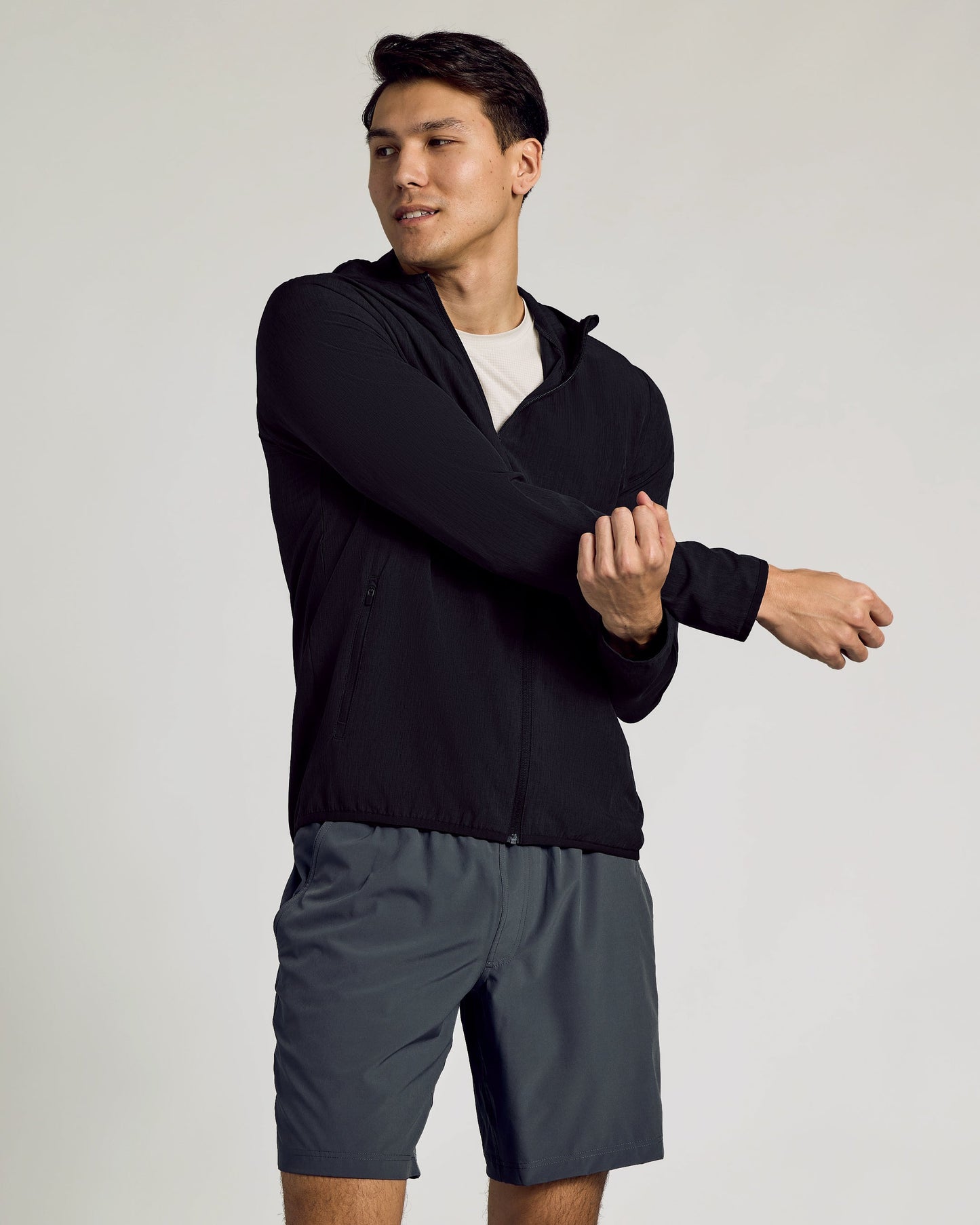 Black Active Shell Jacket