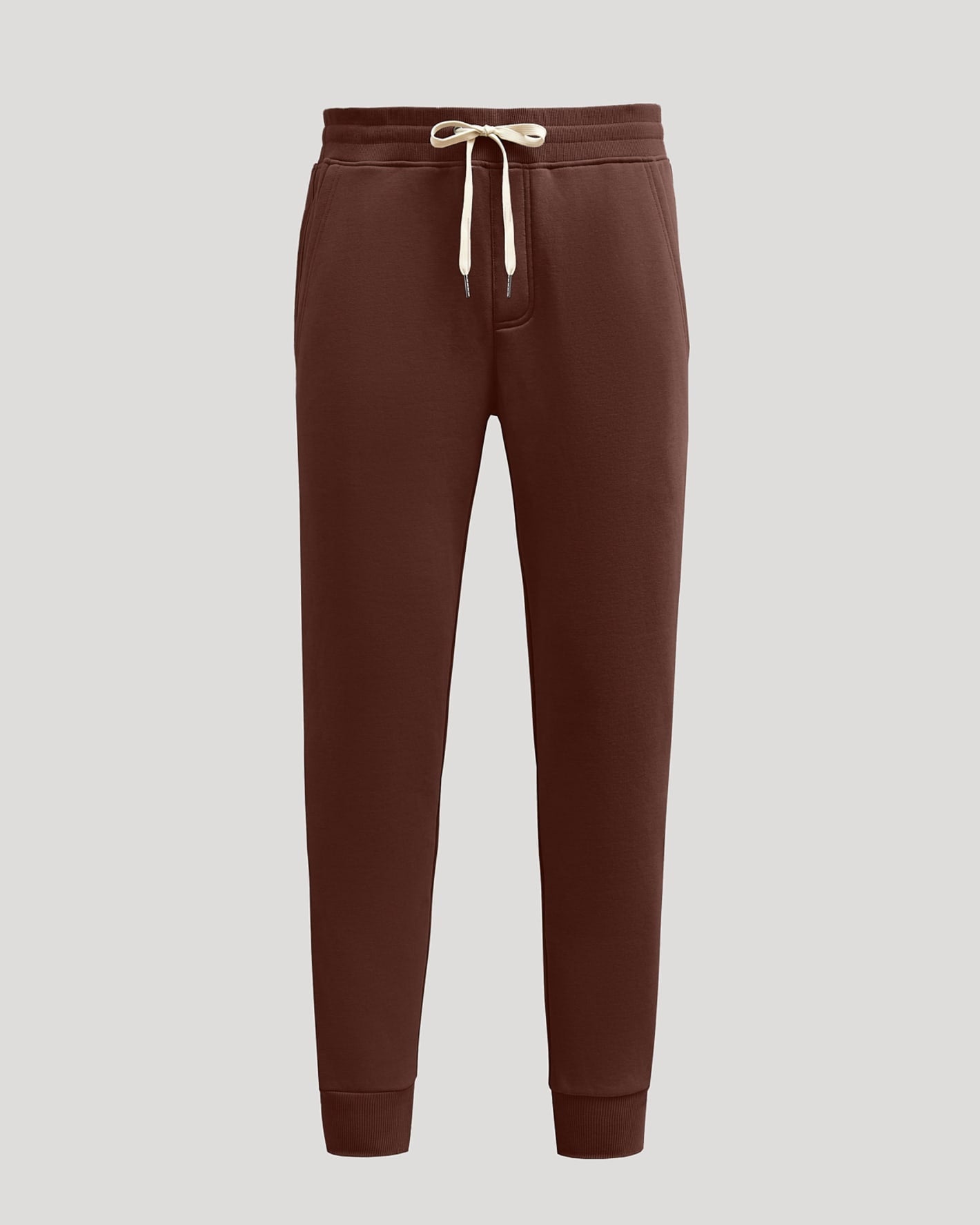 Carob Fleece French Terry Joggers