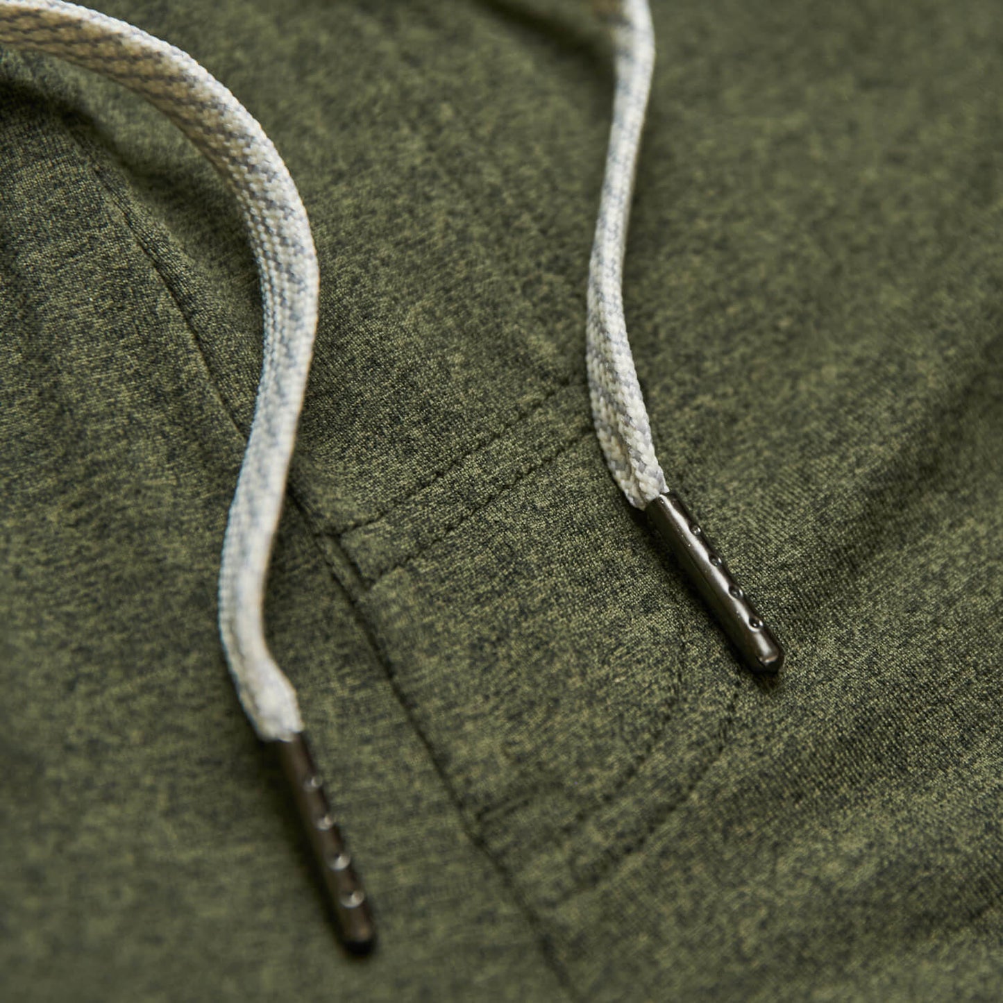 Dark Heather Military Green Active Comfort Shorts