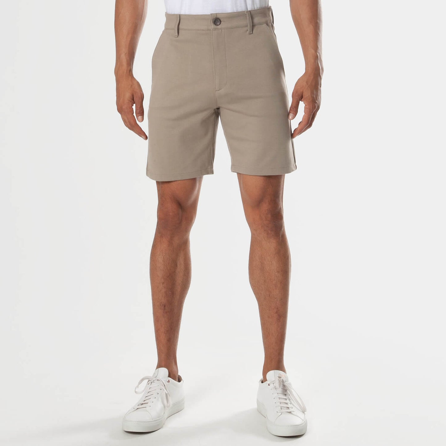 7" Neutral Comfort Knit Chino Shorts 3-Pack